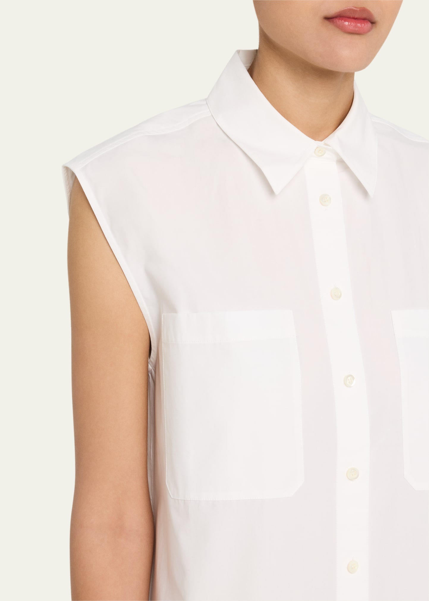 The Sleeveless Shirtdress - 5