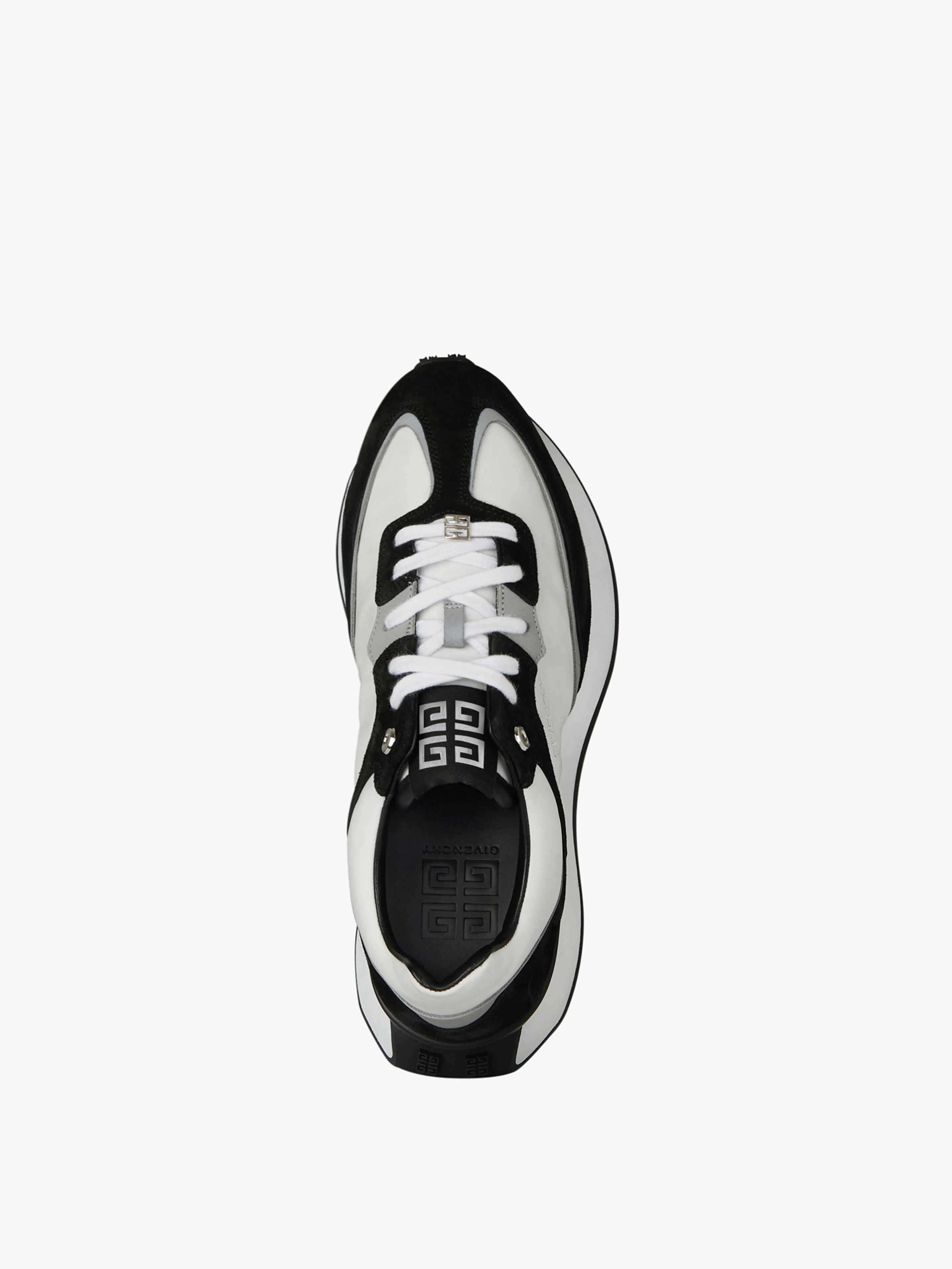 GIV RUNNER SNEAKERS IN SUEDE, LEATHER AND NYLON - 4