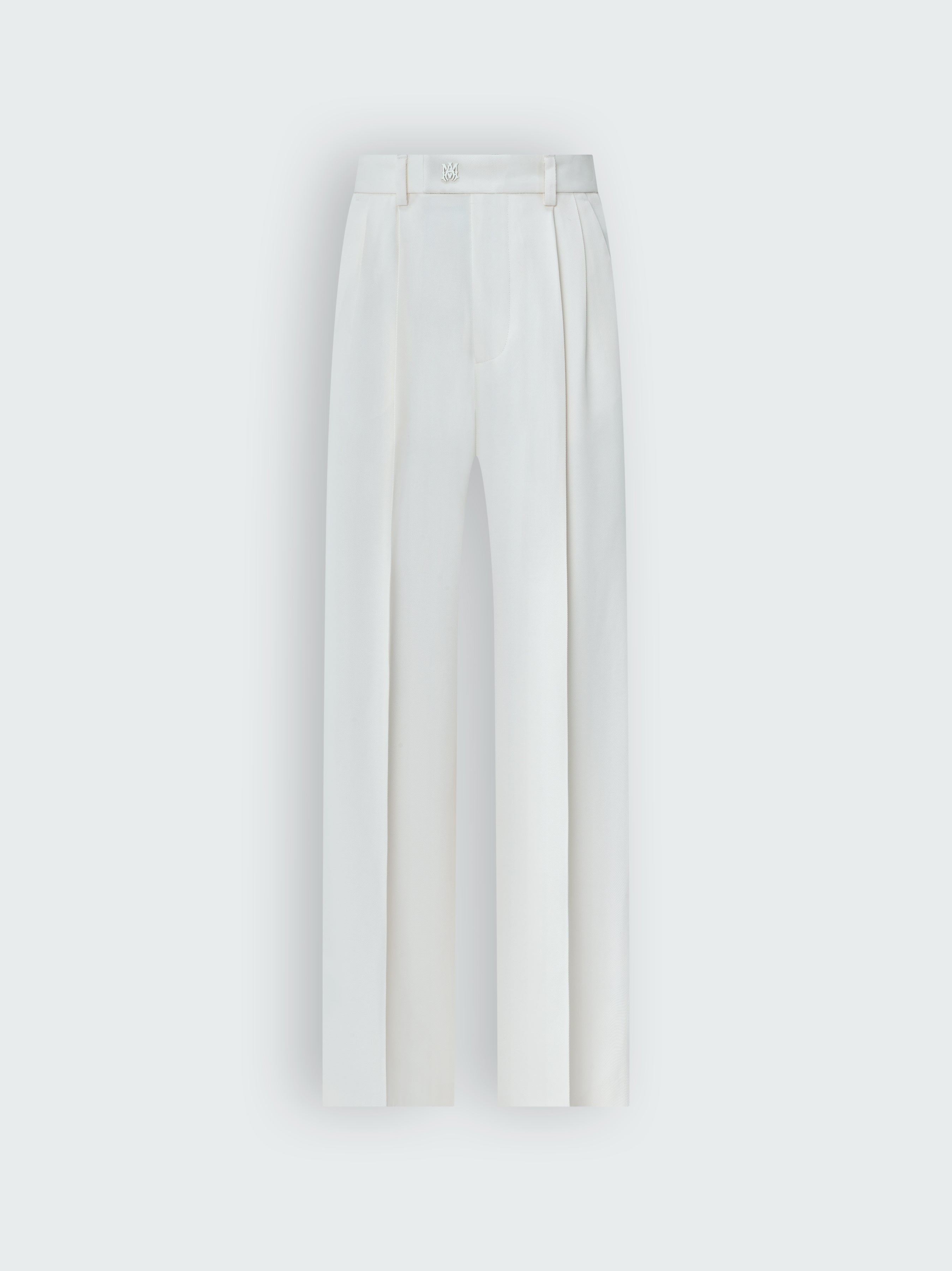 VISCOSE DOUBLE PLEATED TROUSERS - 1