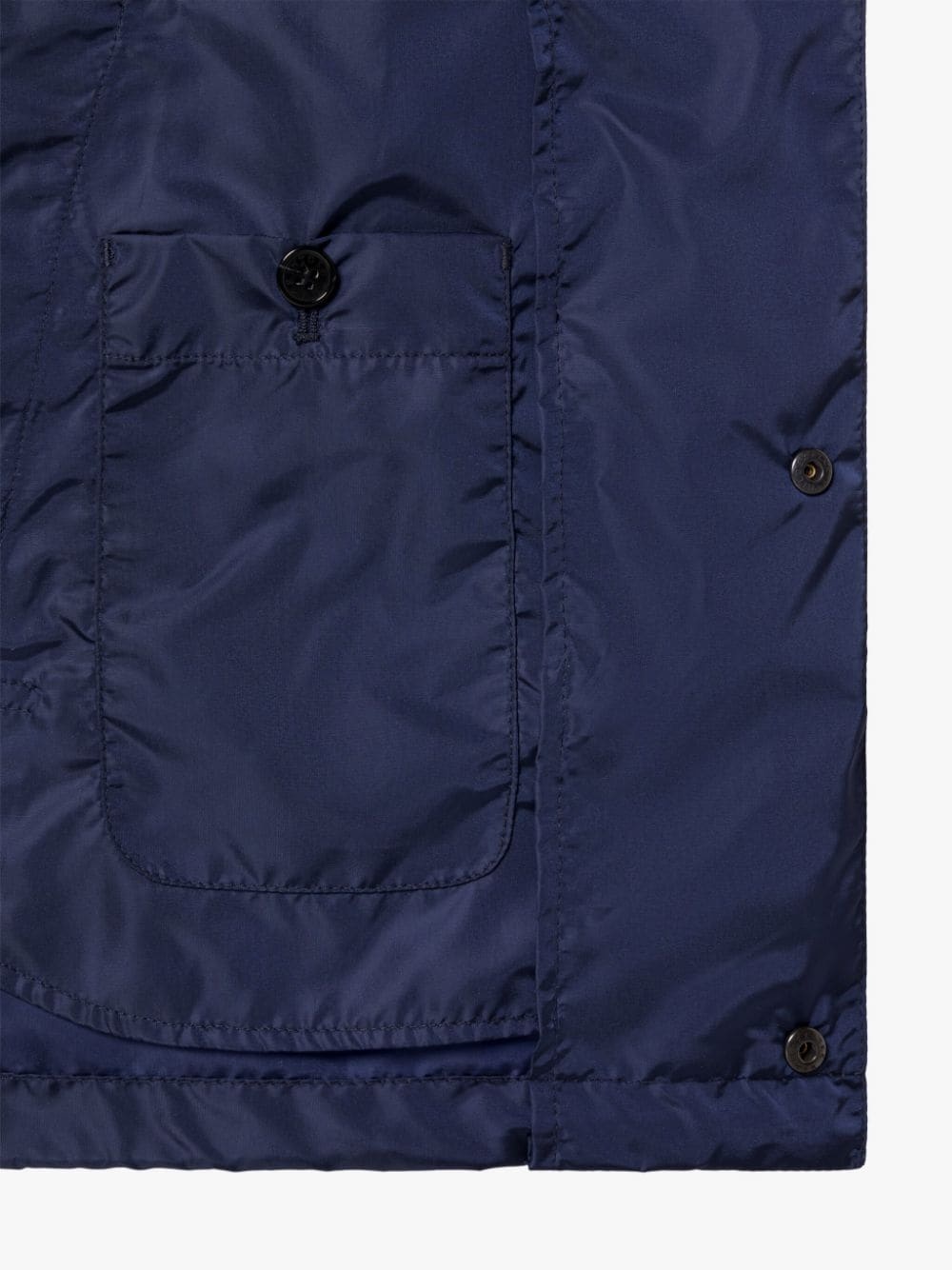 TAPE TEEMING NAVY NYLON COACH JACKET | GMM-216 - 6