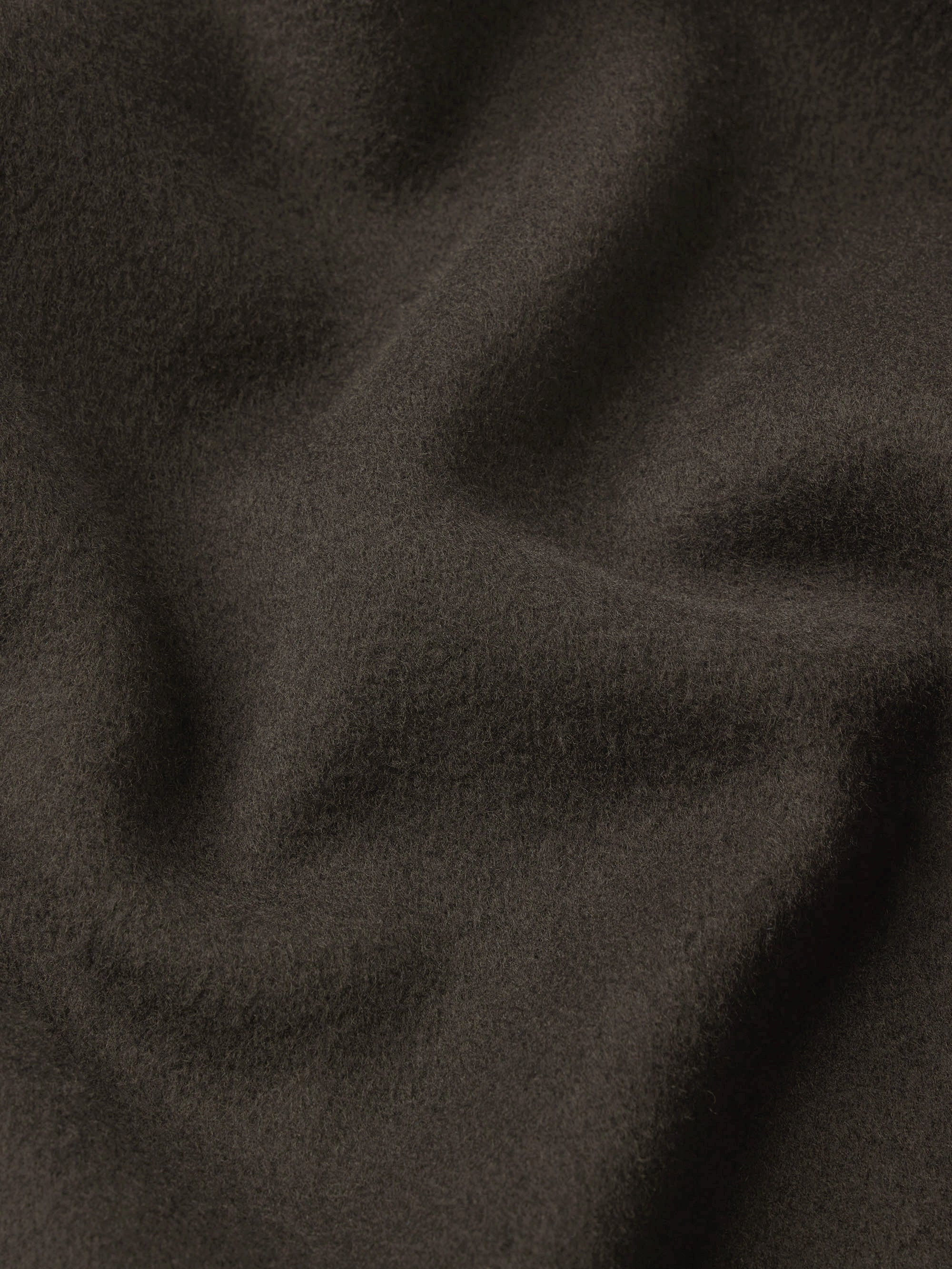 Double Face Shirt Jacket in Mocha - 4
