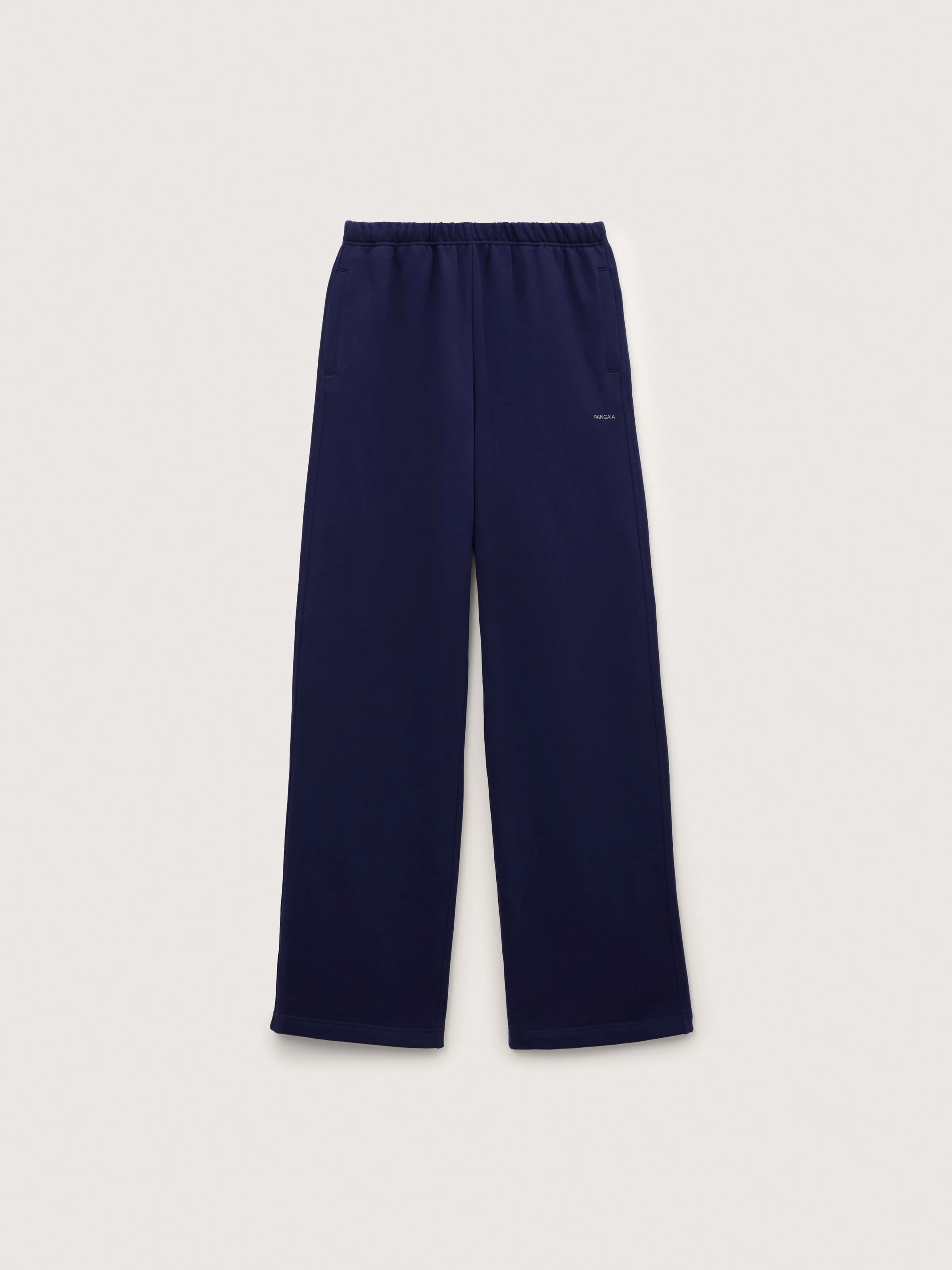 Womens Midweight Straight Leg Track Pants - Ocean Navy - 1