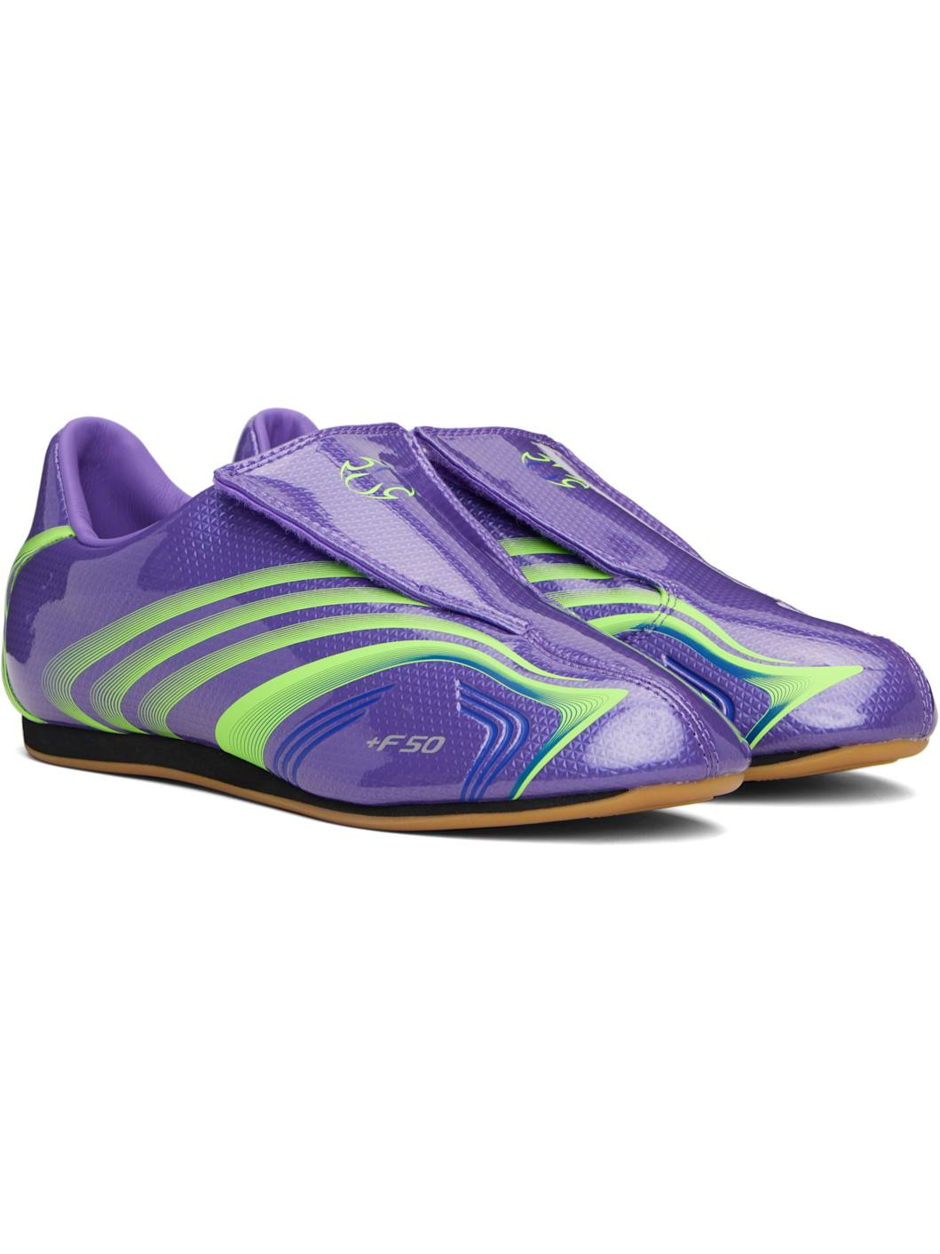 Purple Taekwondo F50 Sneakers - 4