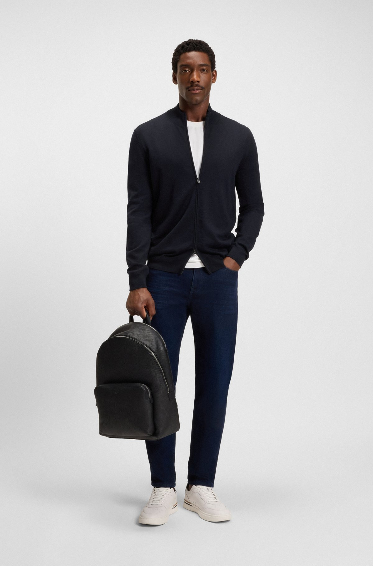 VIRGIN-WOOL JACKET IN A REGULAR FIT - 4