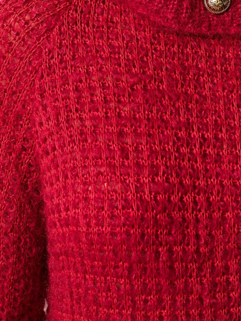 button detail turtleneck jumper - 5