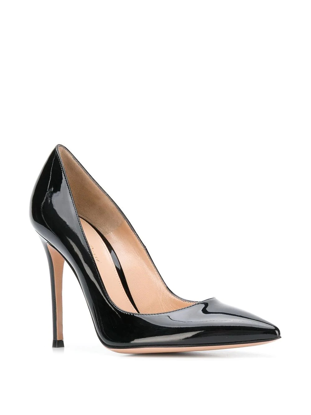 varnished 85mm stiletto pumps - 2