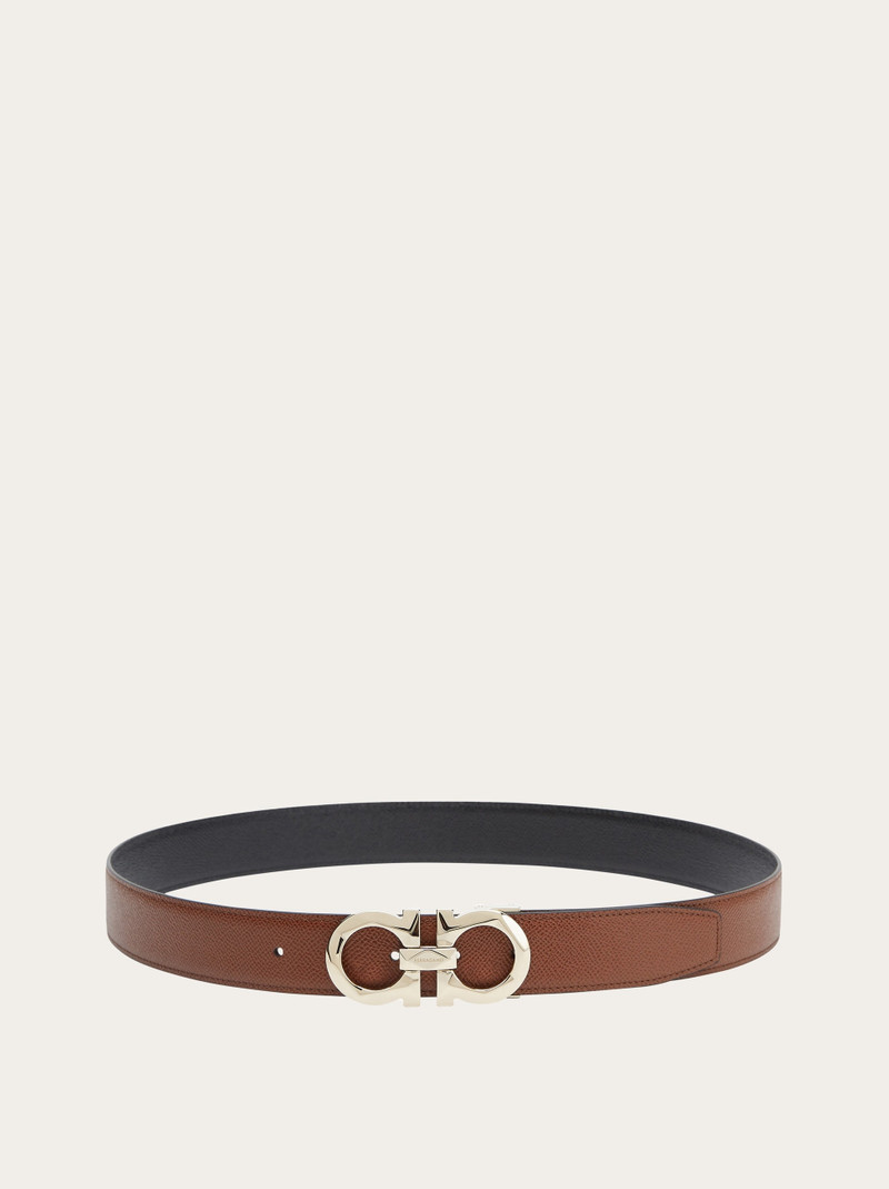 Reversible and adjustable Gancini belt 3