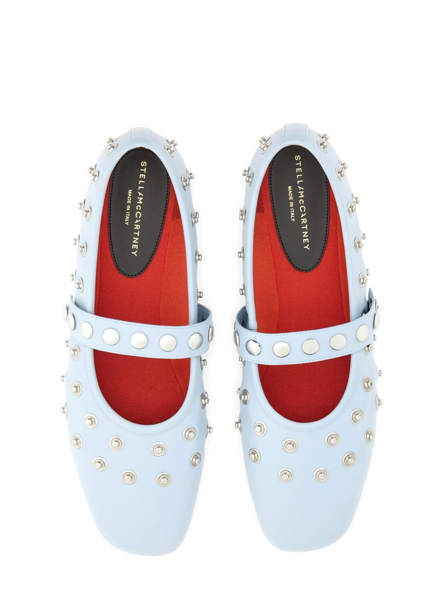 Stella Mccartney Women "Ryder" Ballerina With Studs - 6