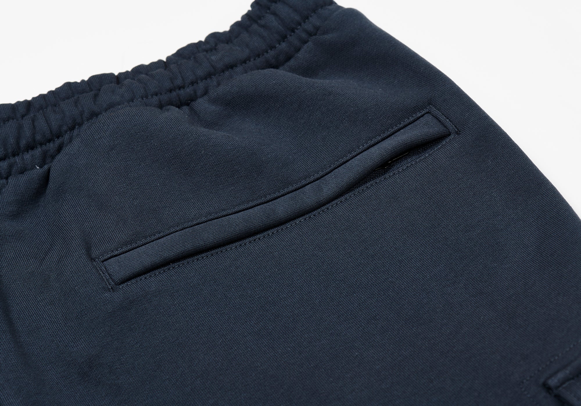 CARGO SWEAT SHORTS NAVY - 4