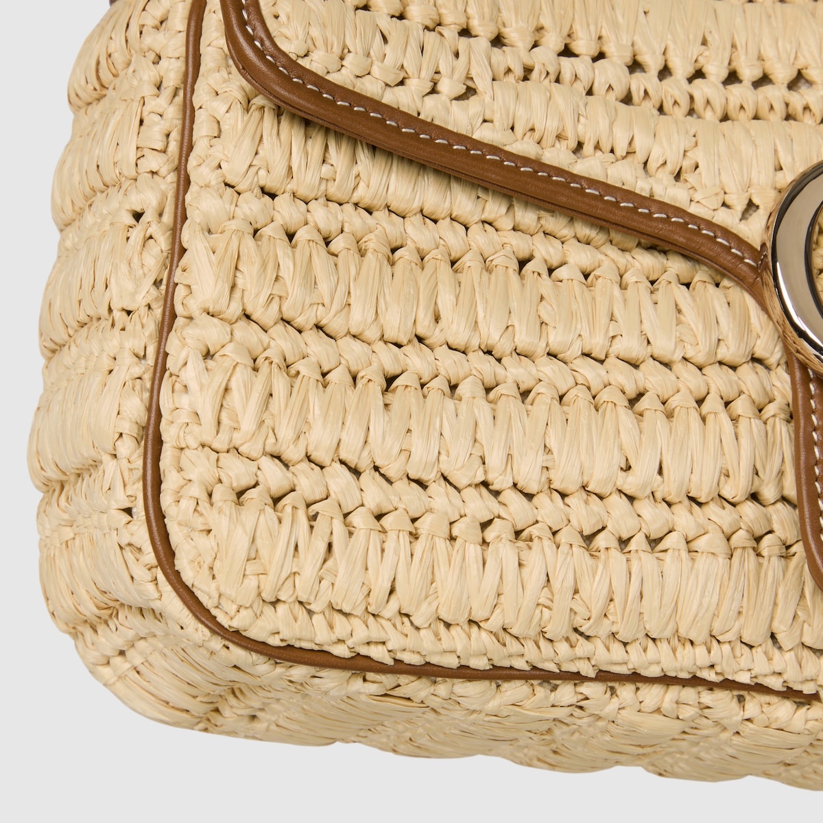 GG Marmont woven medium shoulder bag - 7