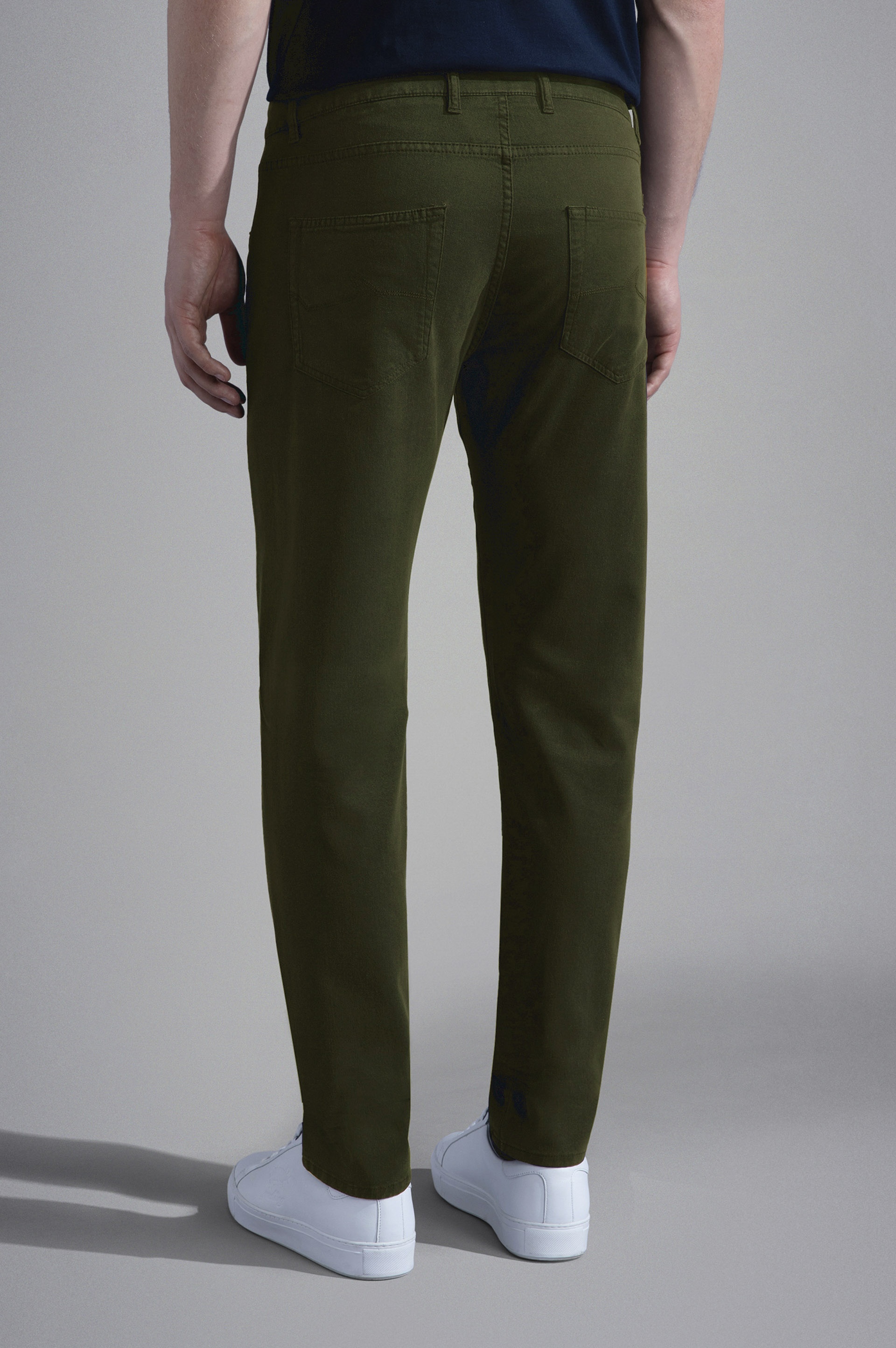 TENCEL COTTON 5-POCKETS TROUSERS - 3