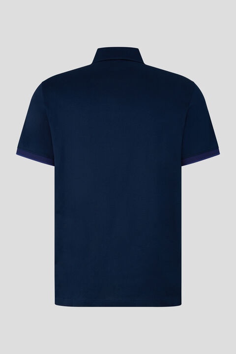 Asmo Polo shirt in Navy blue - 5