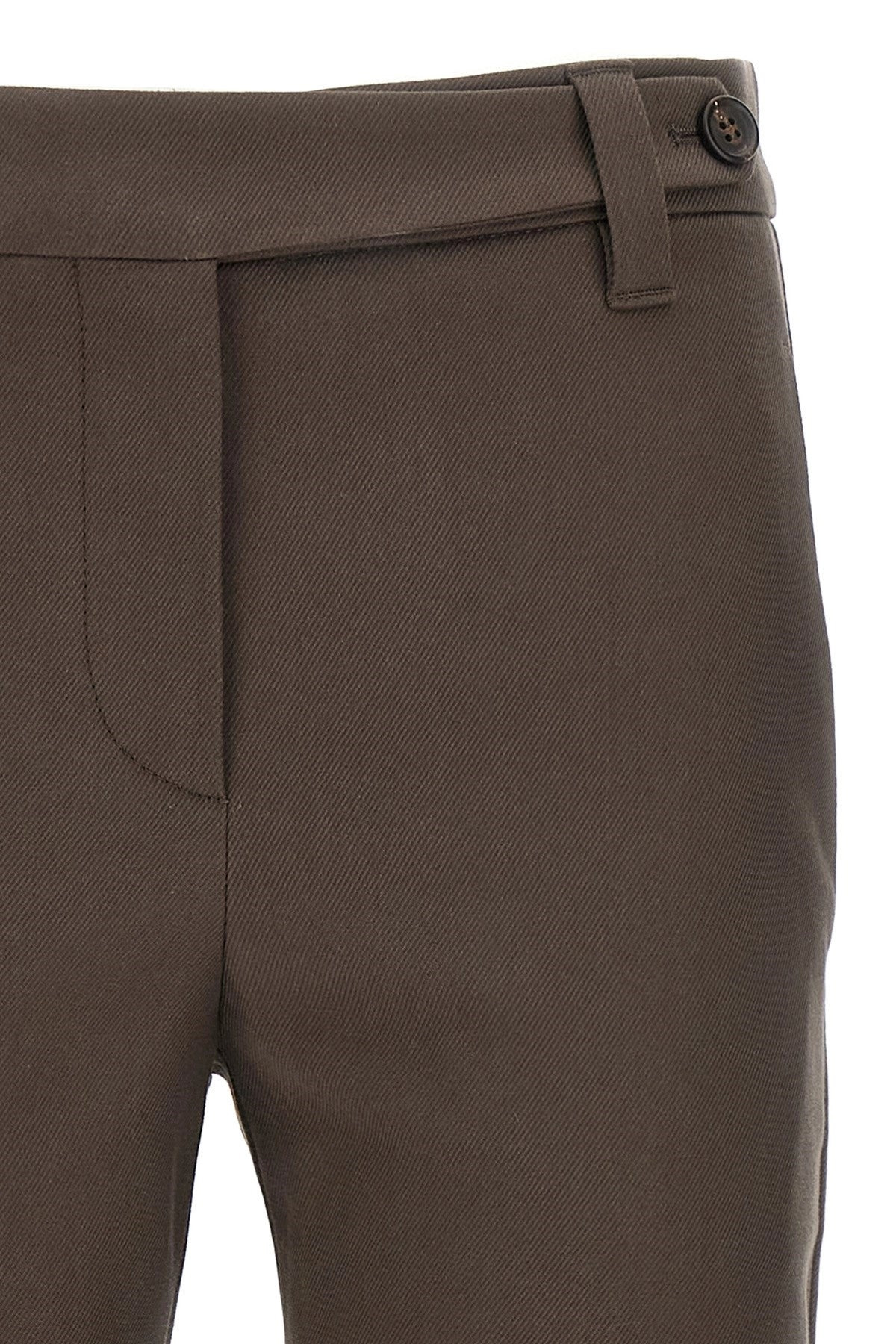 Brunello Cucinelli Women Monile Cotton Pants - 3