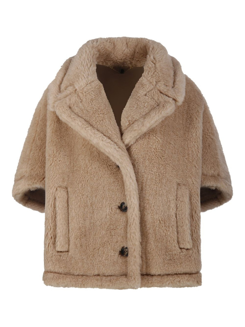 buttoned short-sleeve cape 1