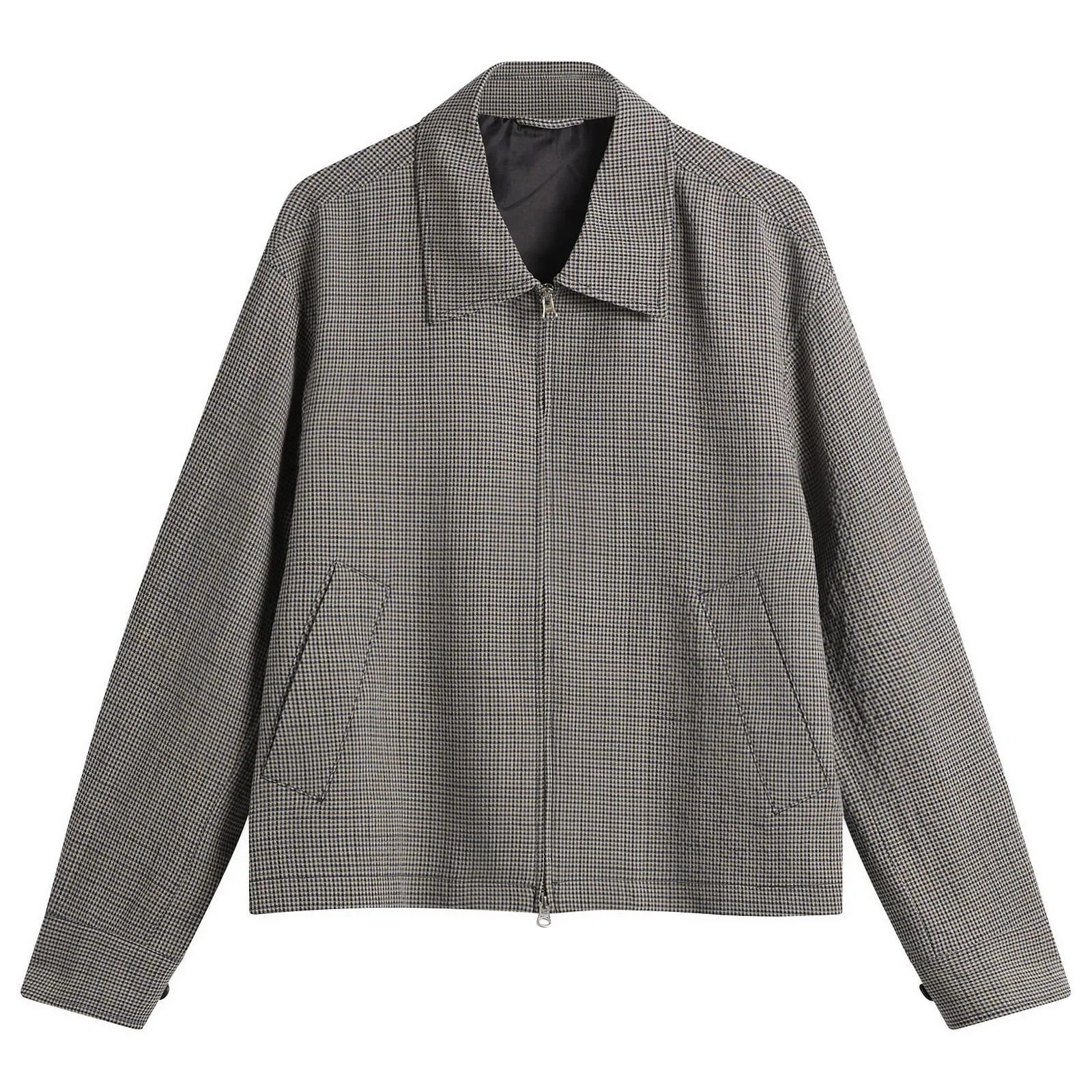 Mfpen Check Cropped Mail Jacket - 1