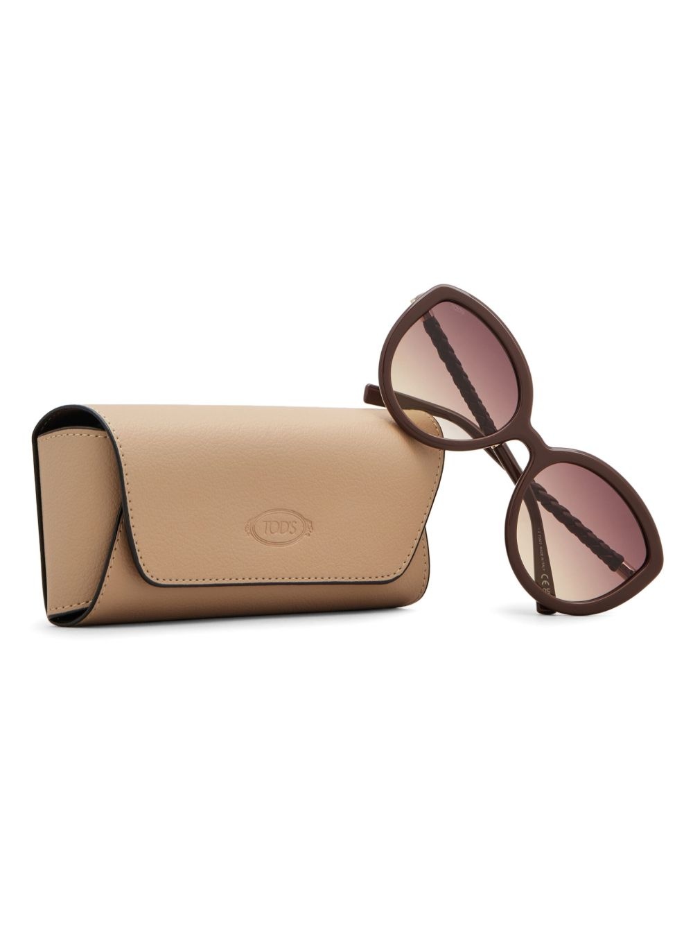 logo-engraved sunglasses - 5