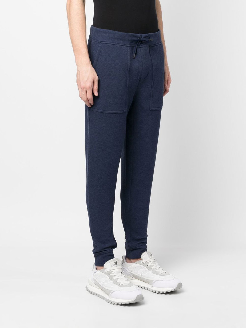 cotton-blend track pants 3