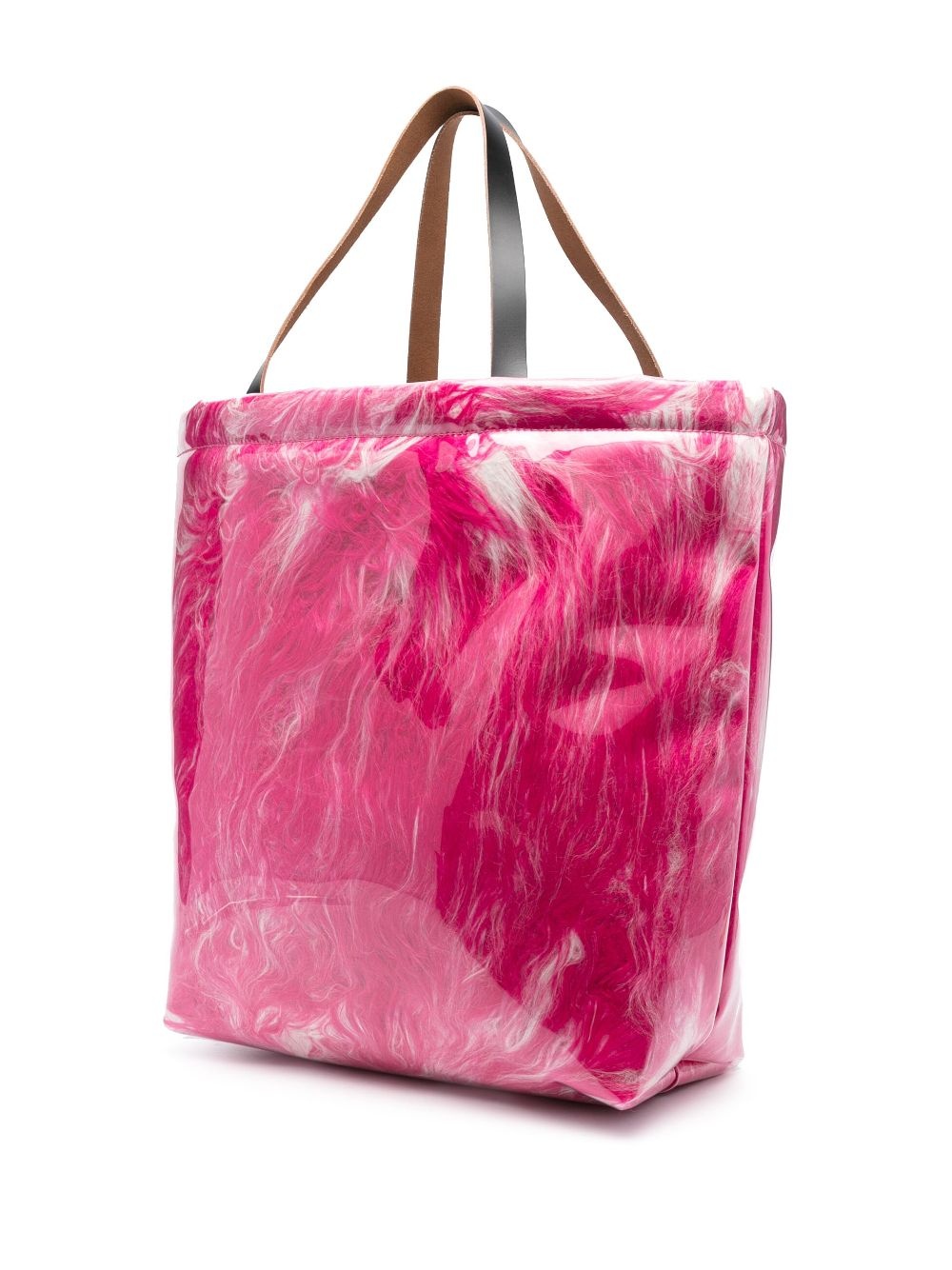 covered-shearling tote bag - 3