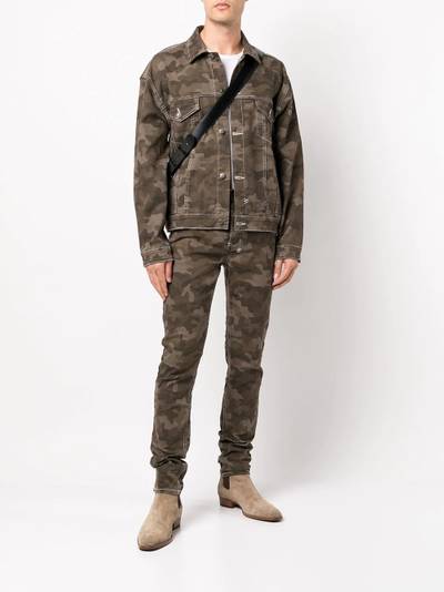 Ksubi camouflage-print denim jacket outlook