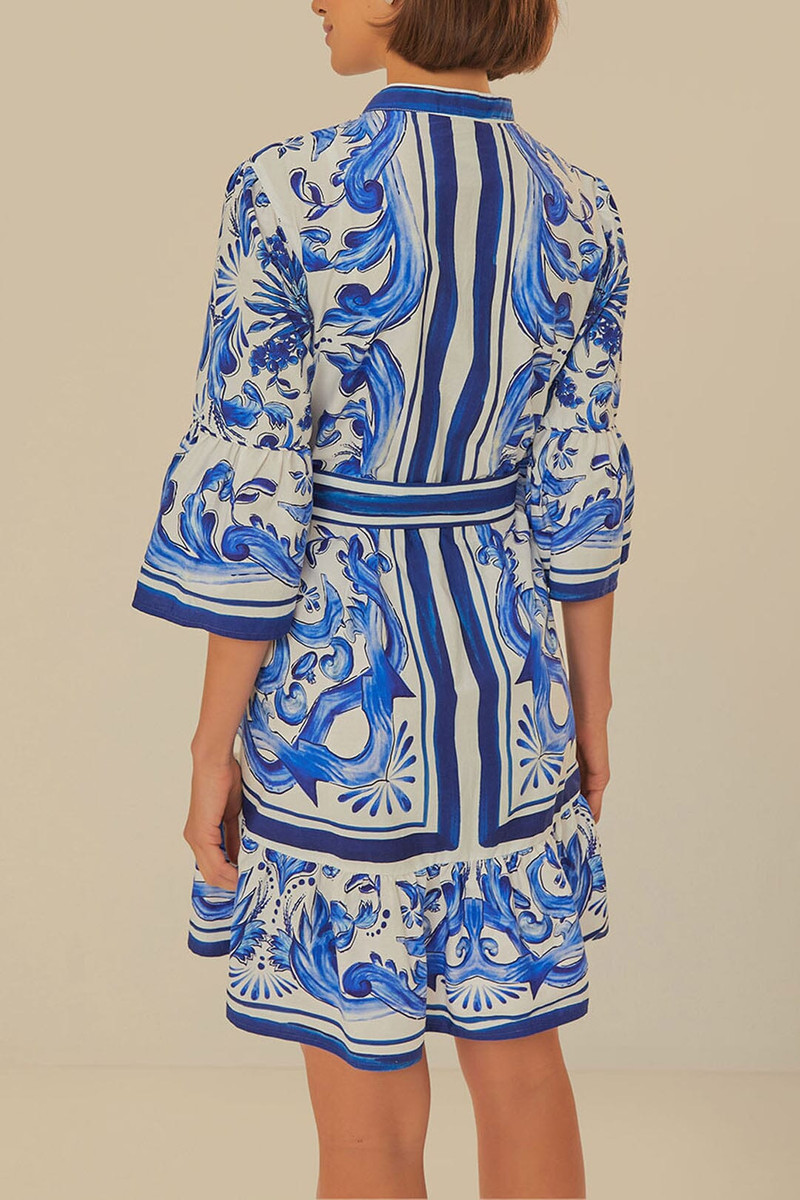 Off-White Garden Tiles Mini Dress 3