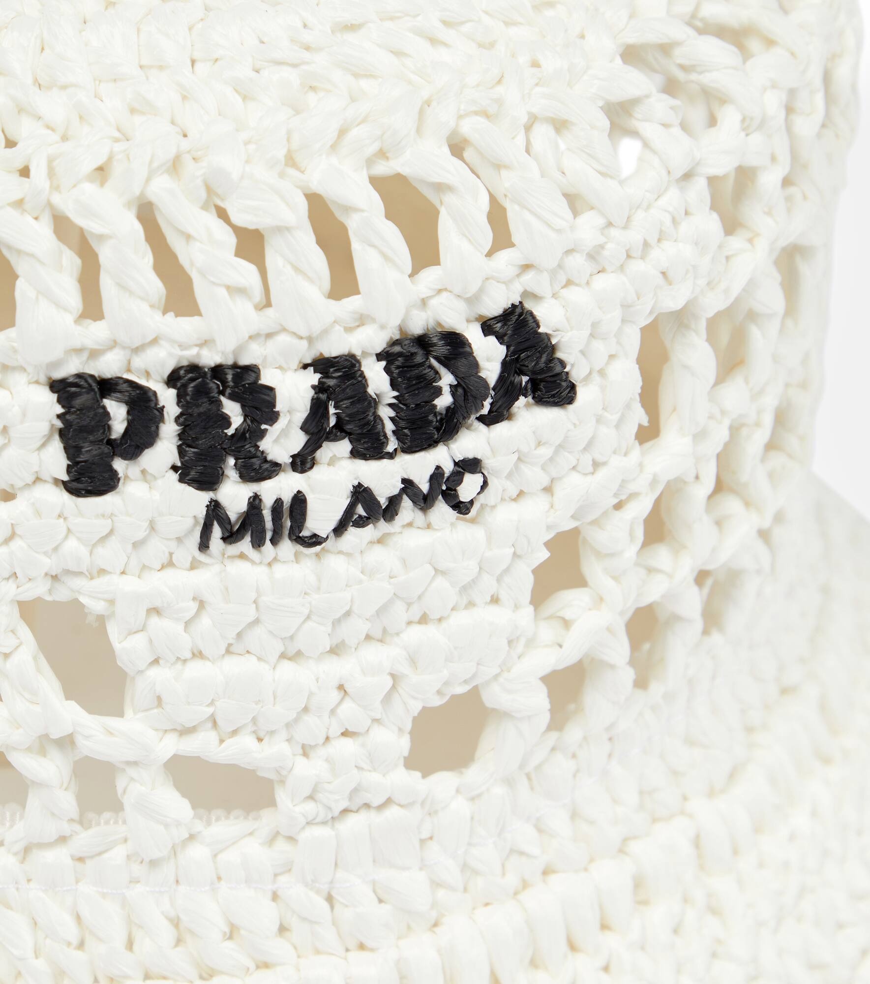 Raffia-effect bucket hat - 3