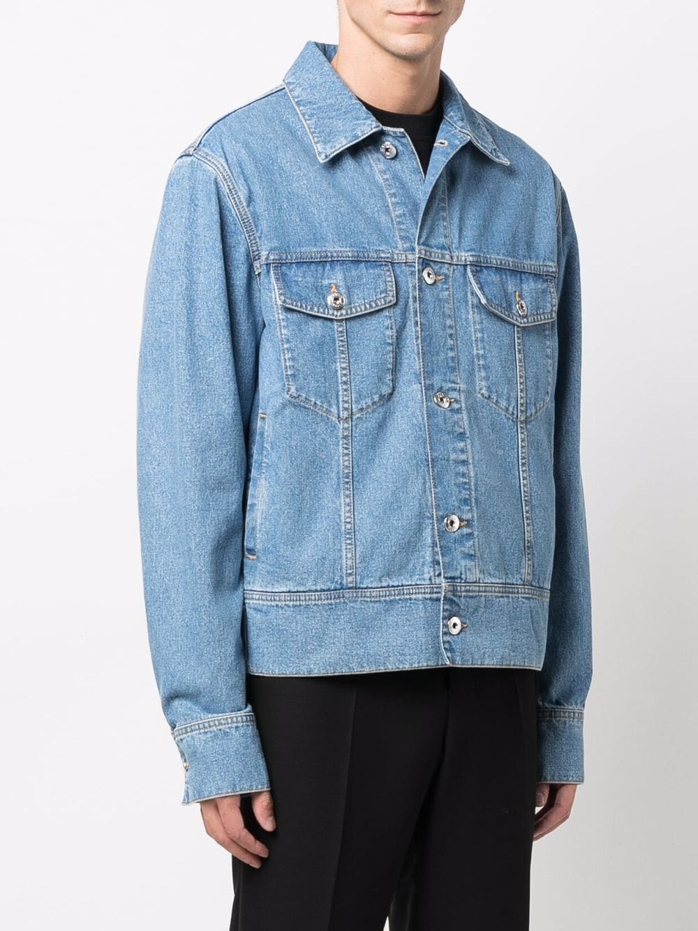 classic denim jacket - 4