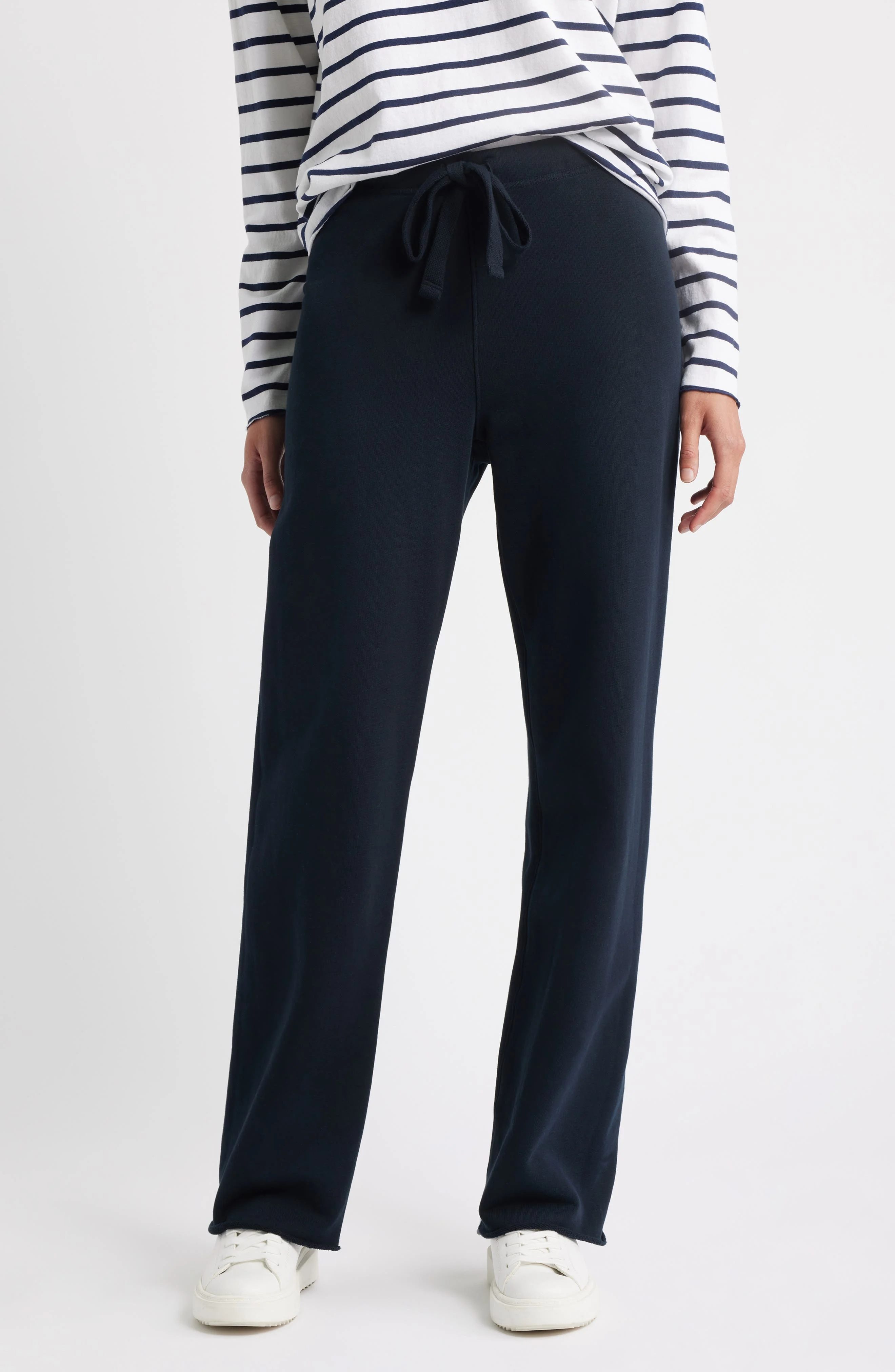 Frank & Eileen Catherine Cotton Sweatpants in British Royal Navy at Nordstrom - 1