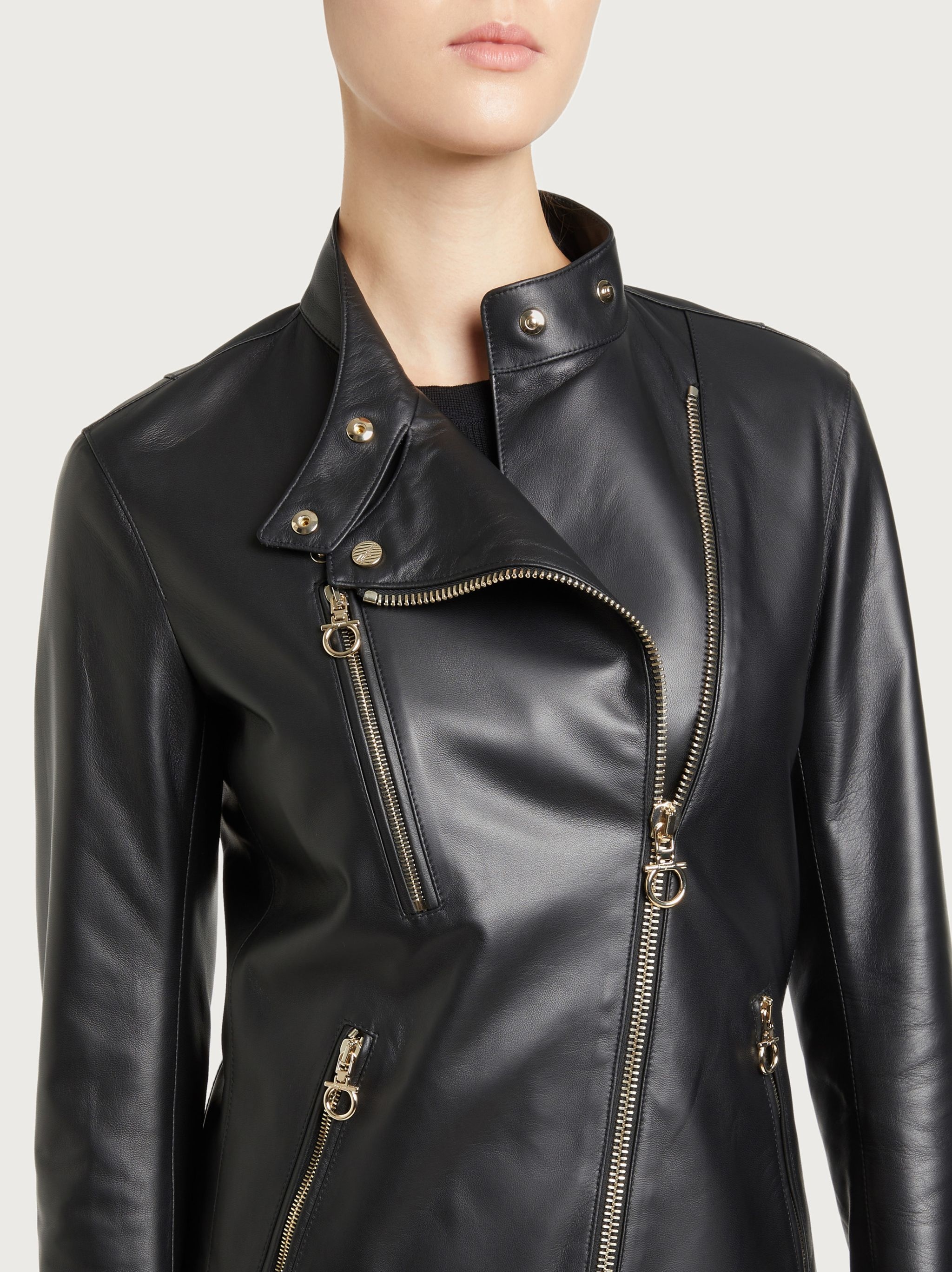 Nappa biker jacket - 4