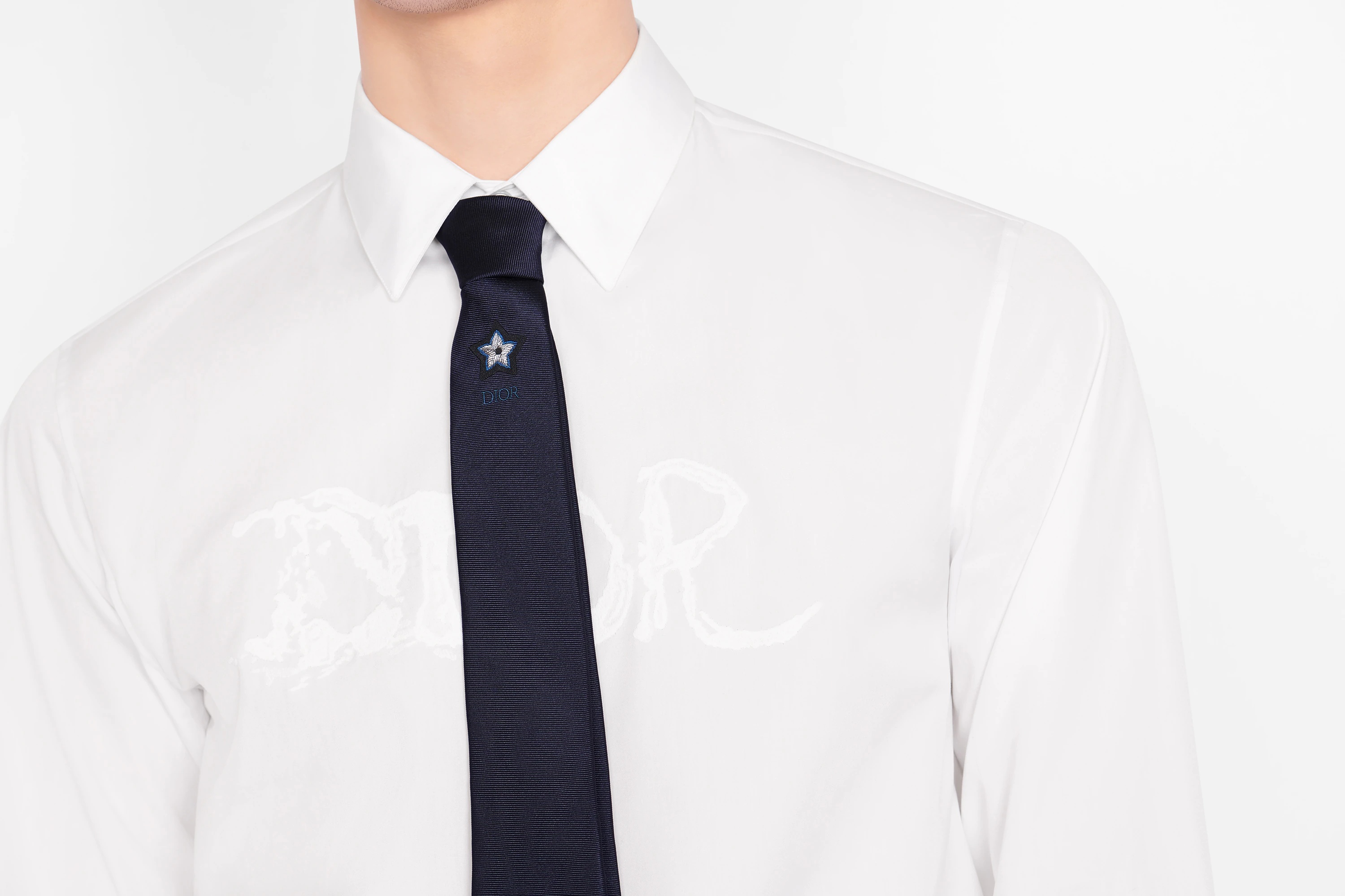 Tie with Star Motif - 3