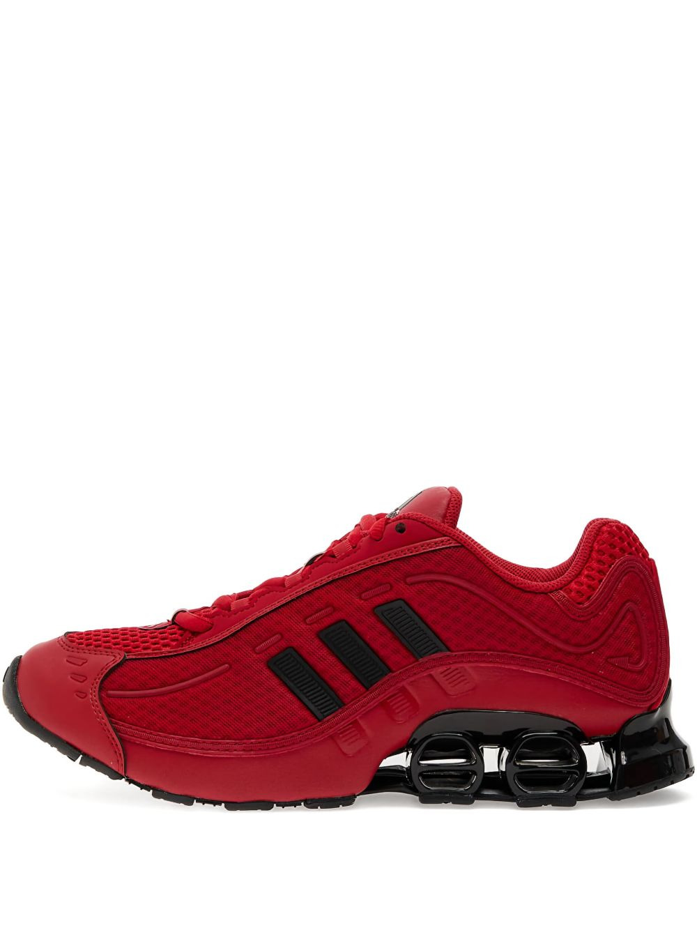 Megaride O1 three-stripe low-top sneakers - 1
