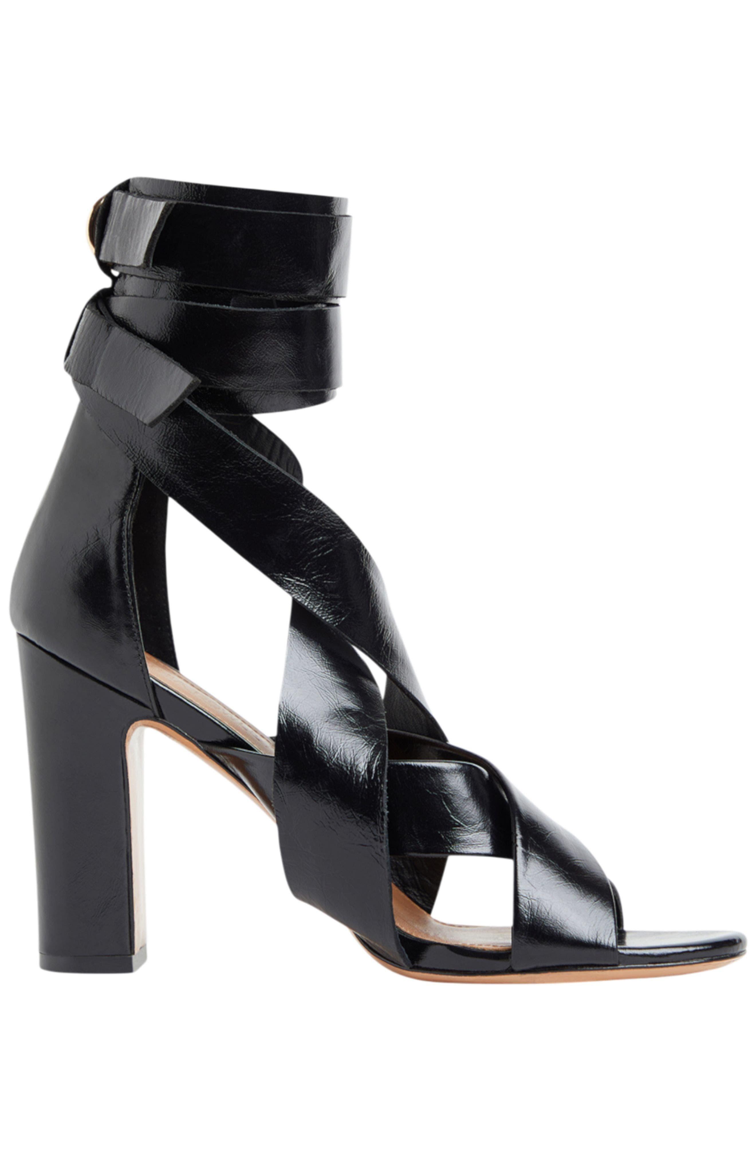 Cynthia Rowley Cece Wrap Heel in Black at Nordstrom - 1