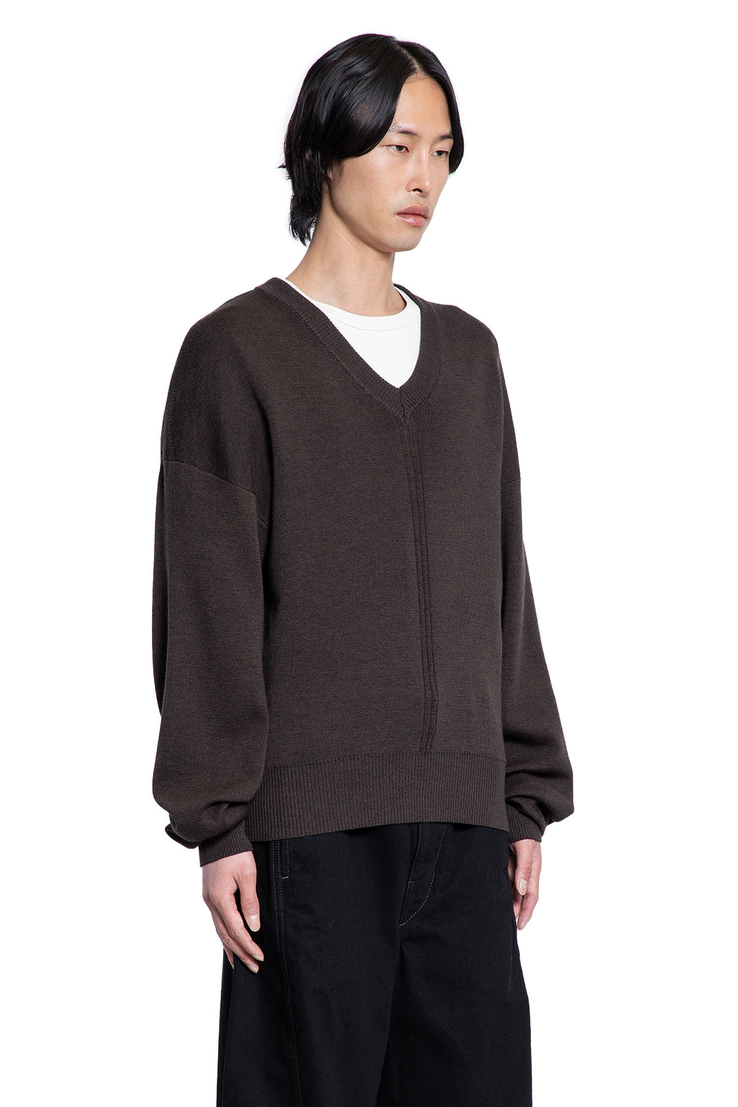 V-neck Sweater - 2