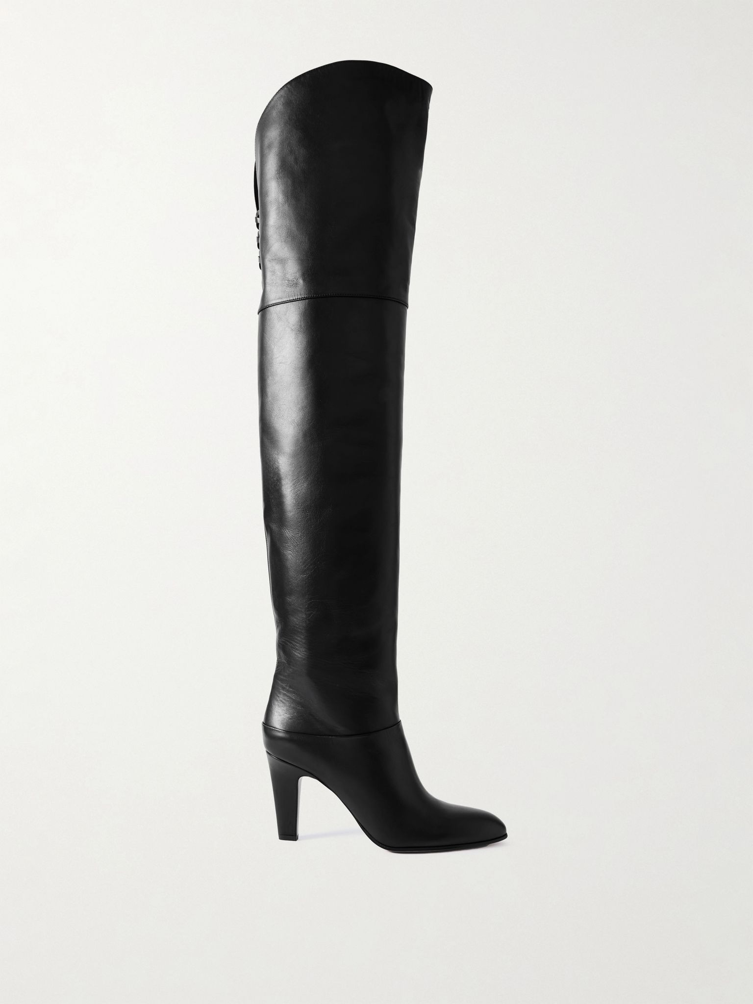 Eve leather over-the-knee boots Black - 1