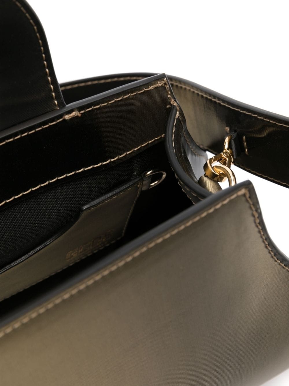 Comma logo-plaque shoulder bag - 8