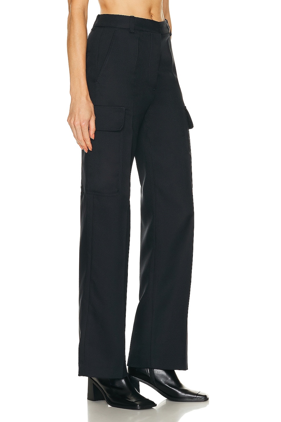 Tailored Straight Cargo Trouser - 2