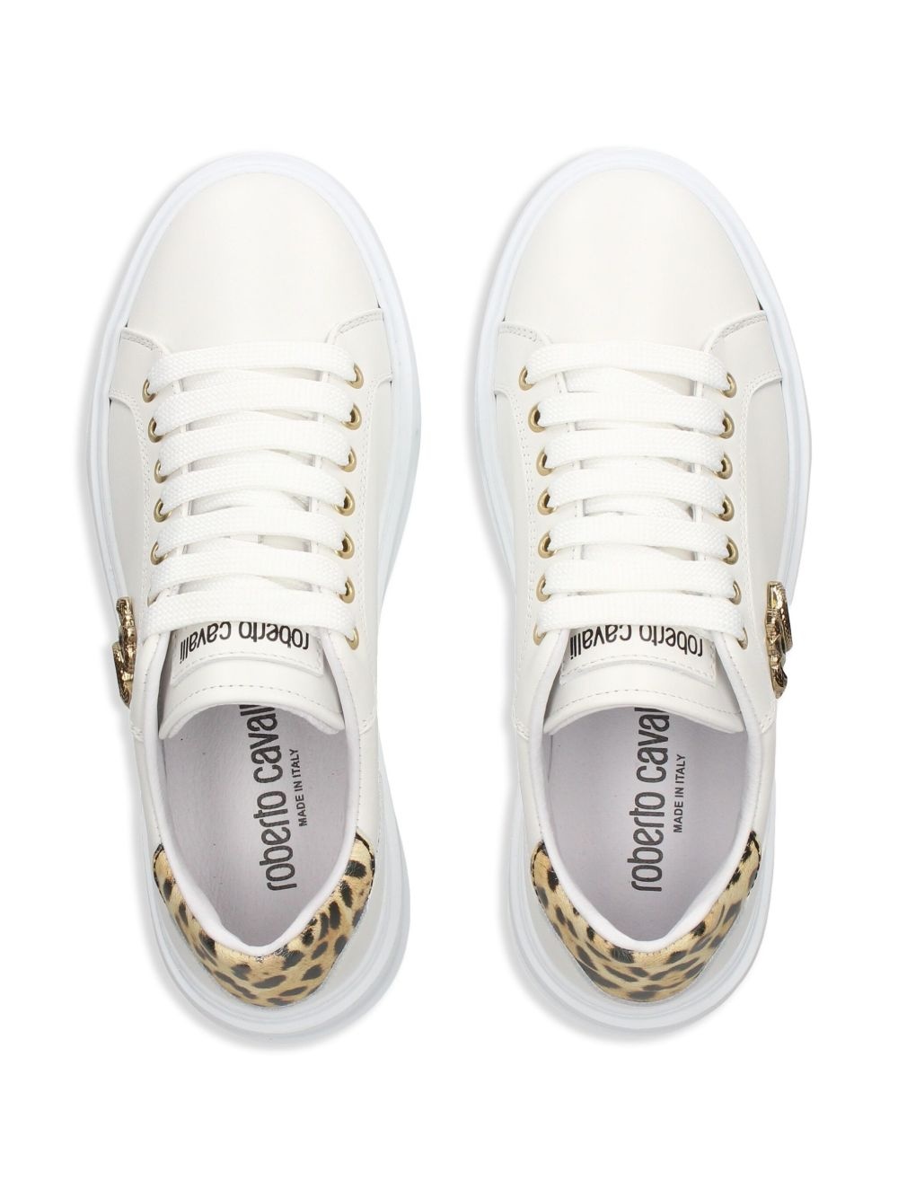 leather sneakers - 4