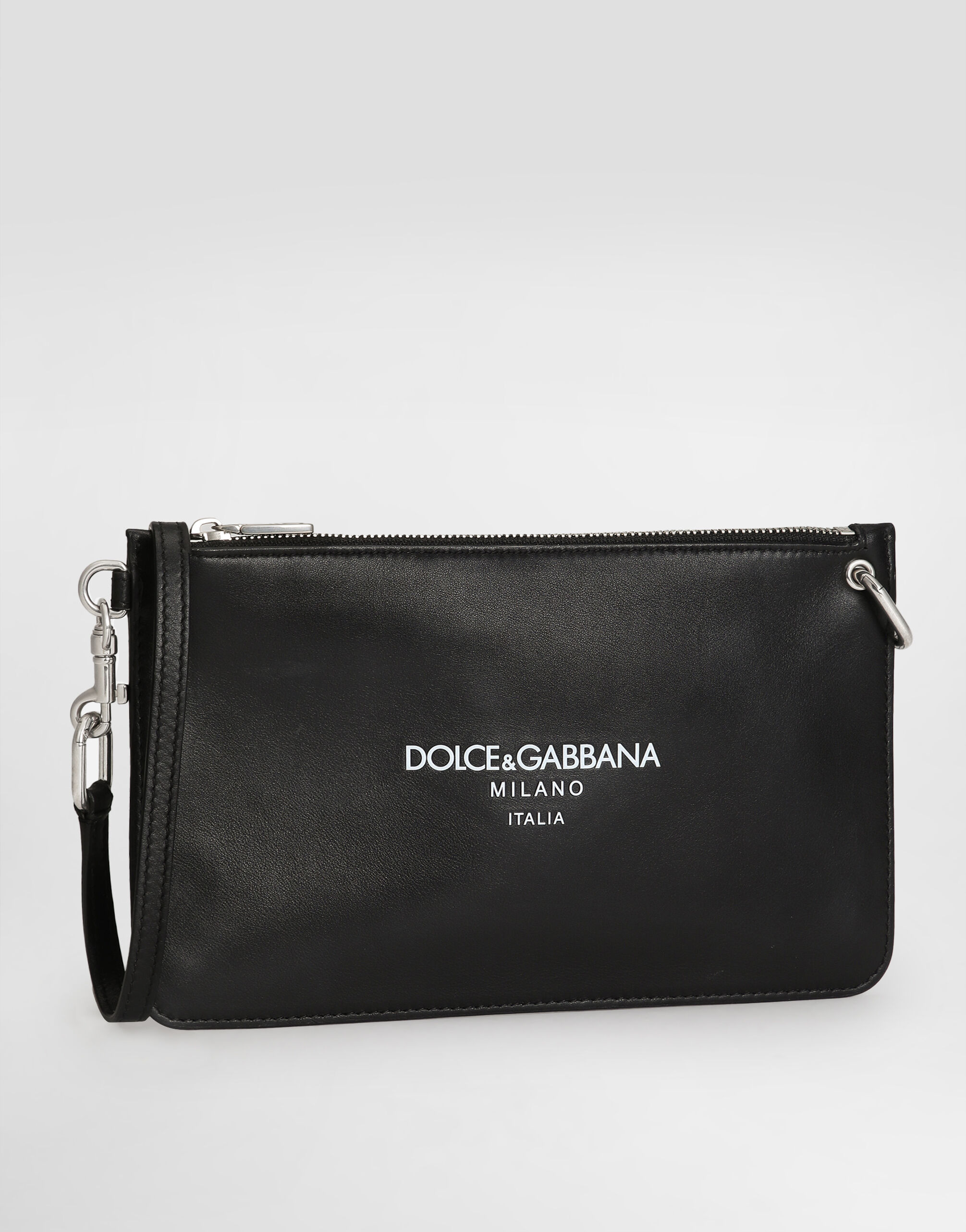 Calfskin toiletry bag - 4