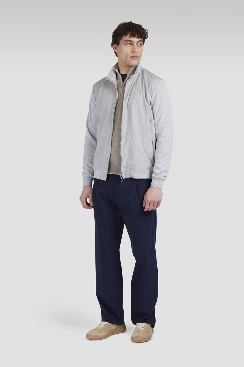 Paul & Shark ZIPPED SWEATER IN WOOL AND SILK AND COTTON AND SILK outlook