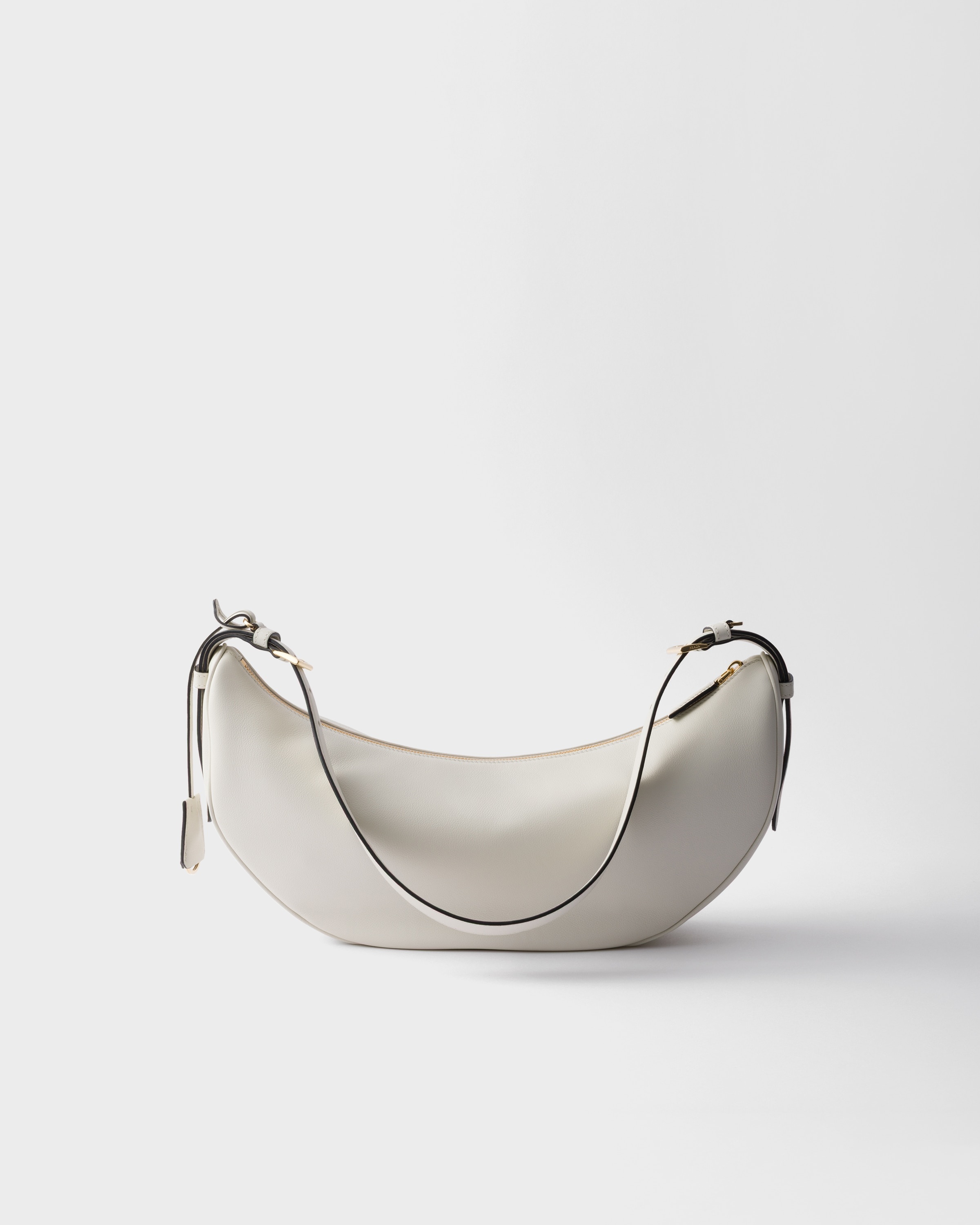 Prada Demi-lune large leather shoulder bag - 3