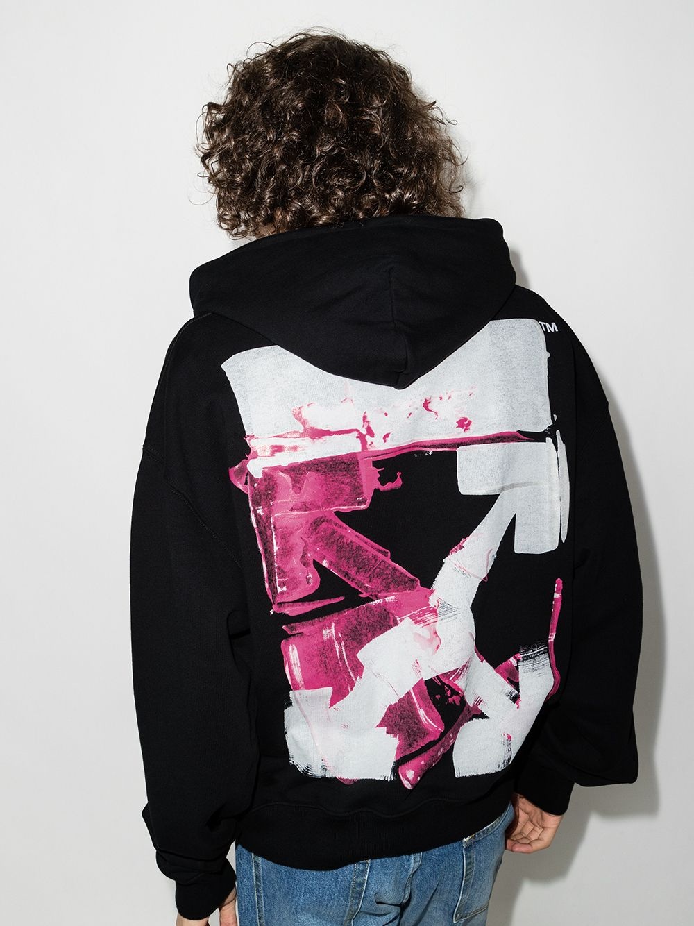 Acrylic Arrow hoodie - 3