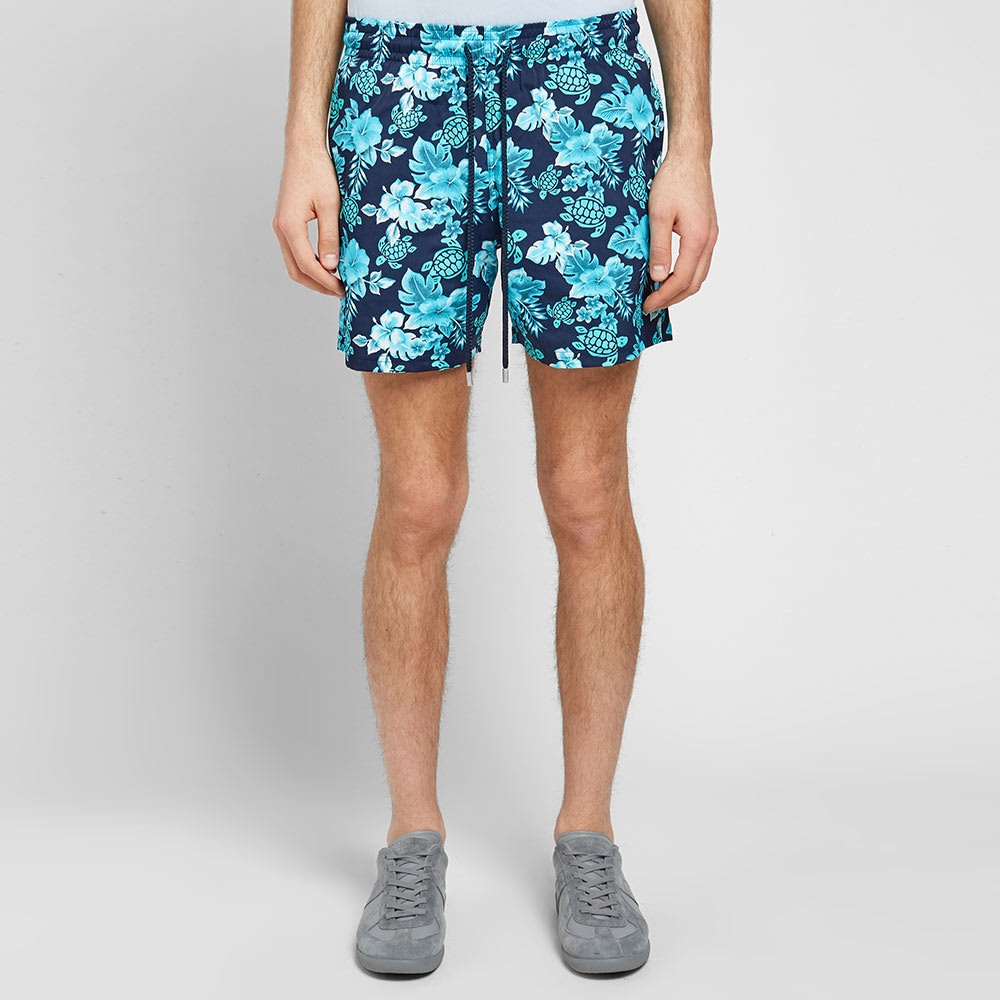 Vilebrequin Moorise Hawaiian Turtle Swim Short - 4