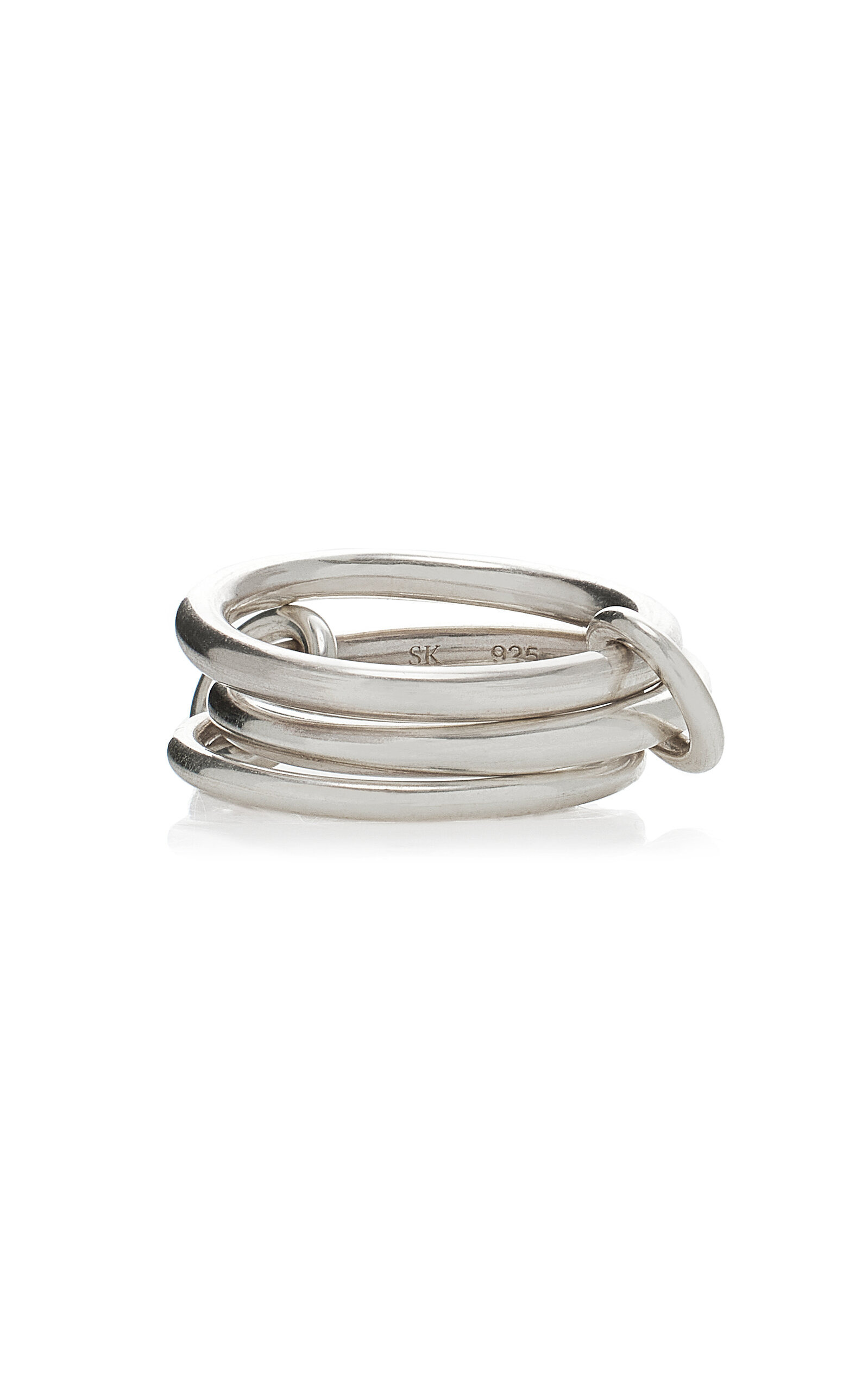 Raneth Sterling Silver Ring white - 3