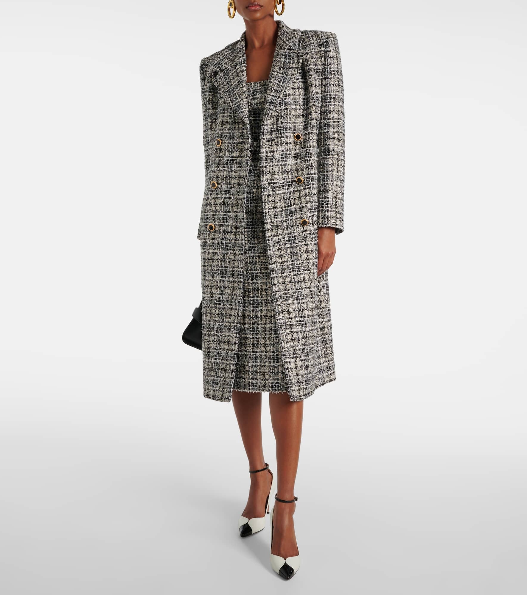 Lurex® tweed coat - 2