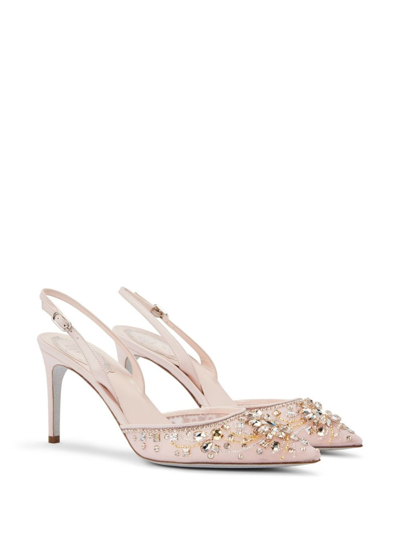 RENE CAOVILLA 75mm Cinderella pumps outlook