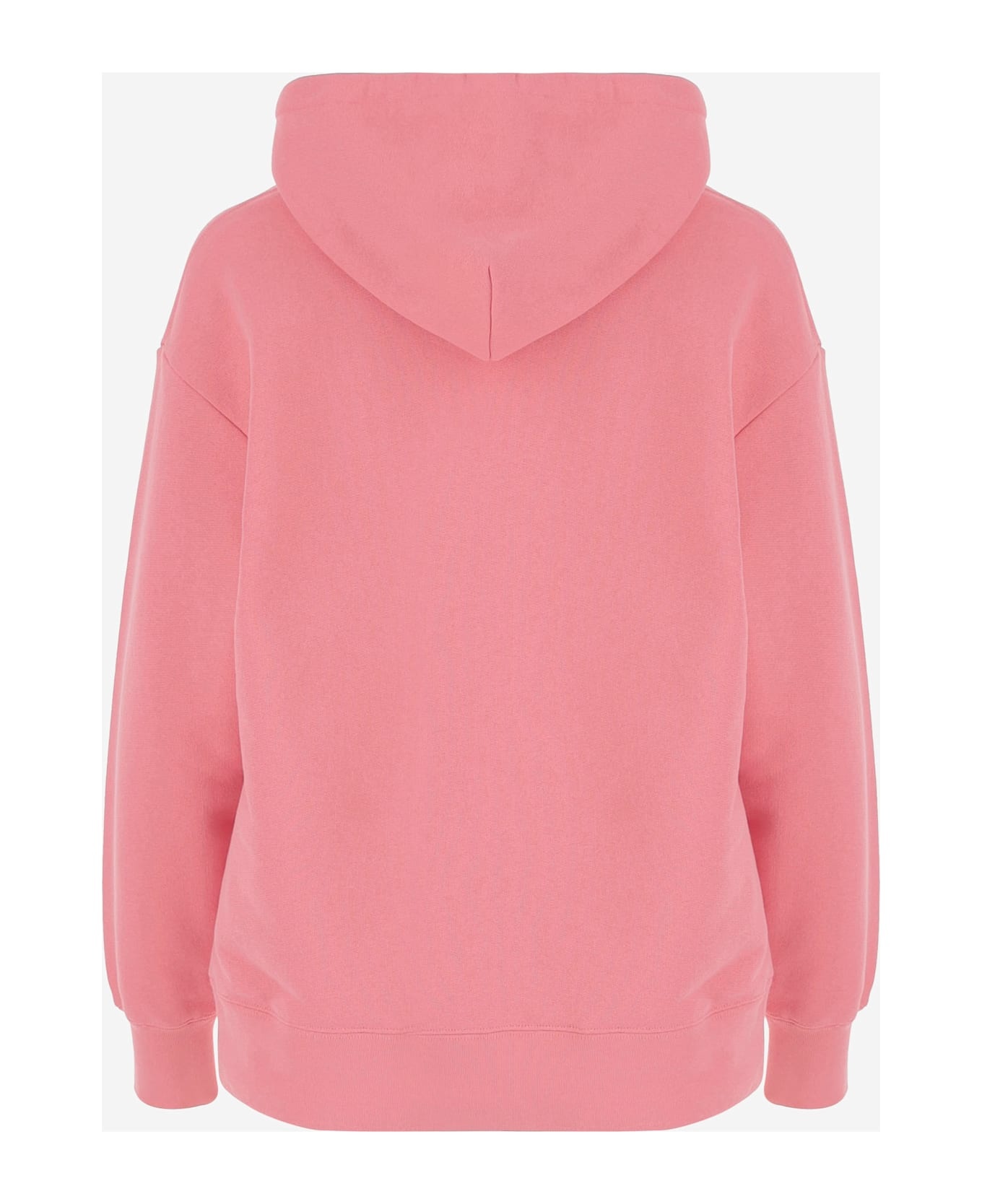 Logo Printed Drawstring Hoodie - 2