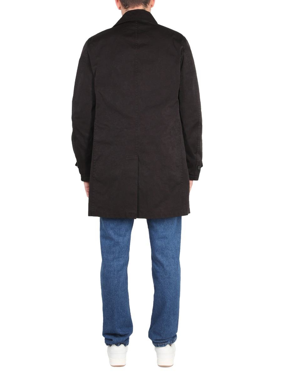 TEN C SINGLE-BREASTED TRENCH COAT - 3