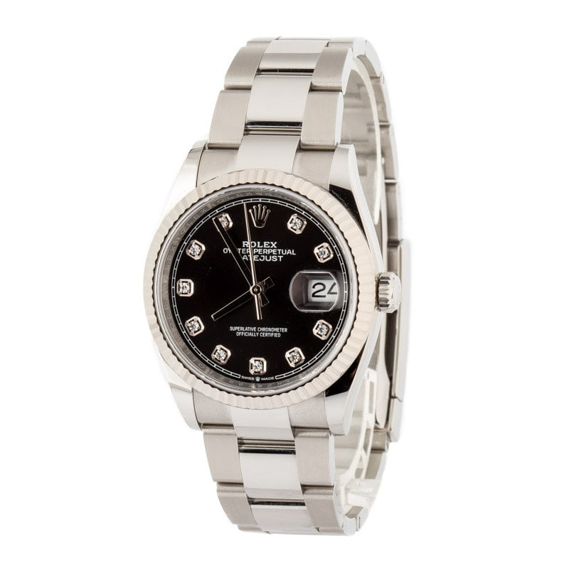 Rolex Datejust 126234 Black Diamond Dial - 2
