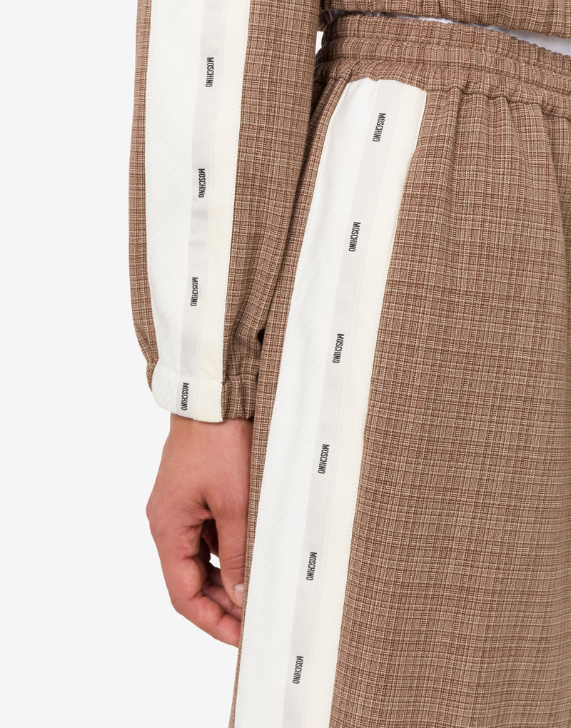 STRETCH WOOL BLEND CLOTH PANTS 4