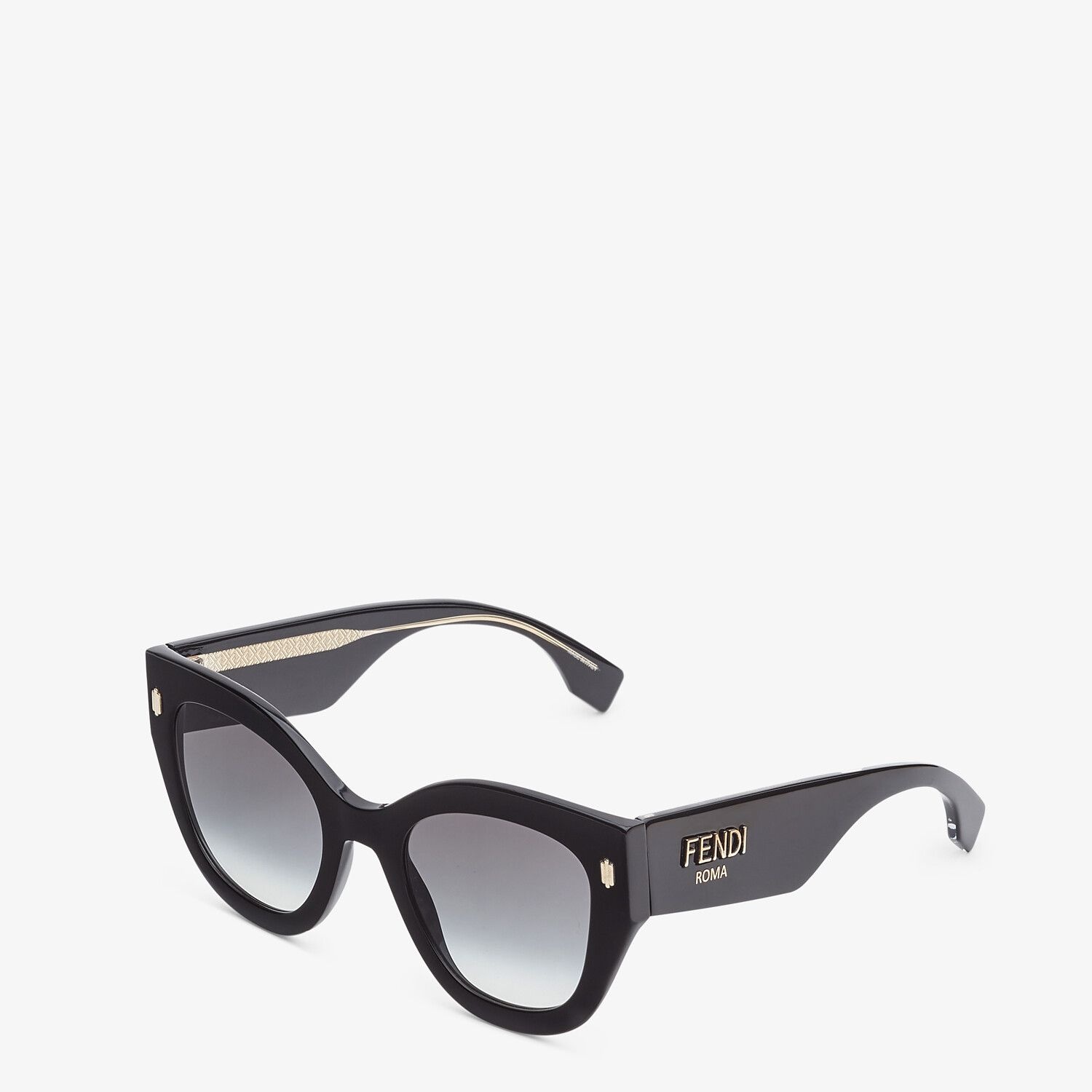 Black acetate sunglasses - 2