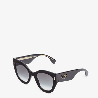 FENDI Black acetate sunglasses outlook